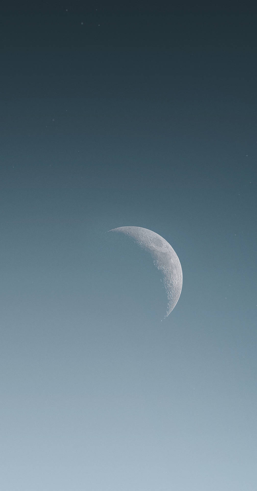Minimalist Crescent Aesthetic Moon