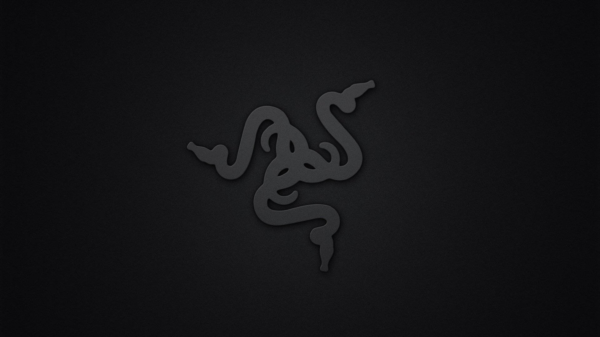 Minimalist Dark Razer Pc Logo Background