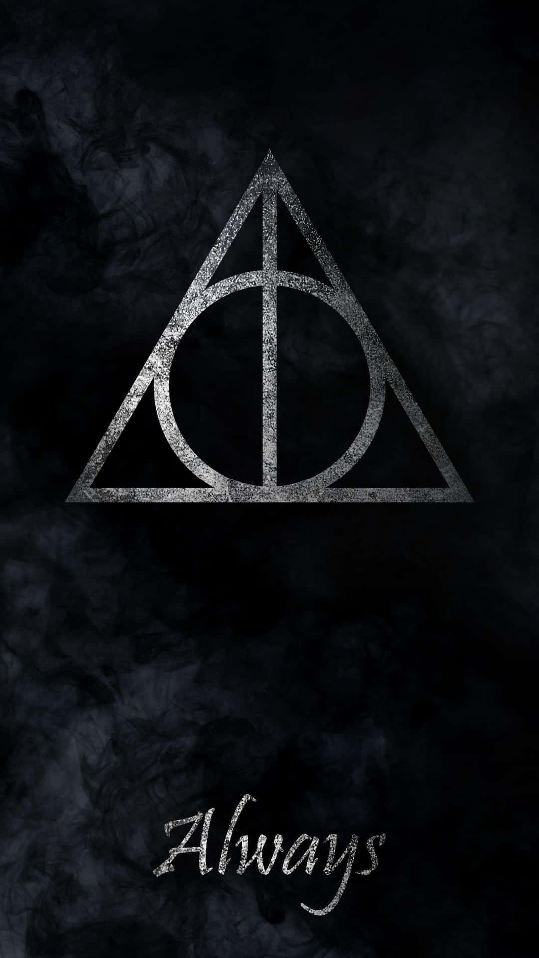 Minimalist Deathly Hallows Always Background