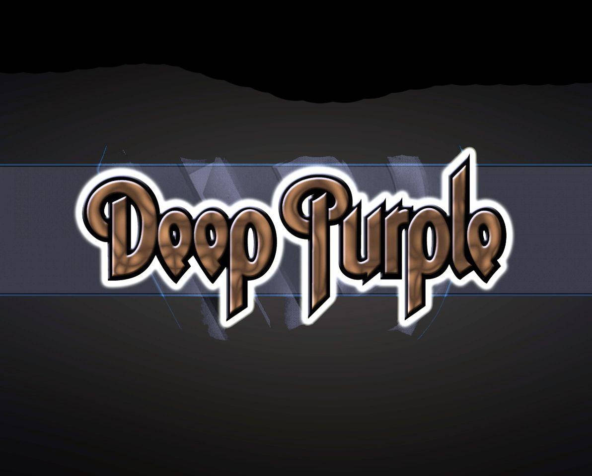 Minimalist Deep Purple Band Illustration Background