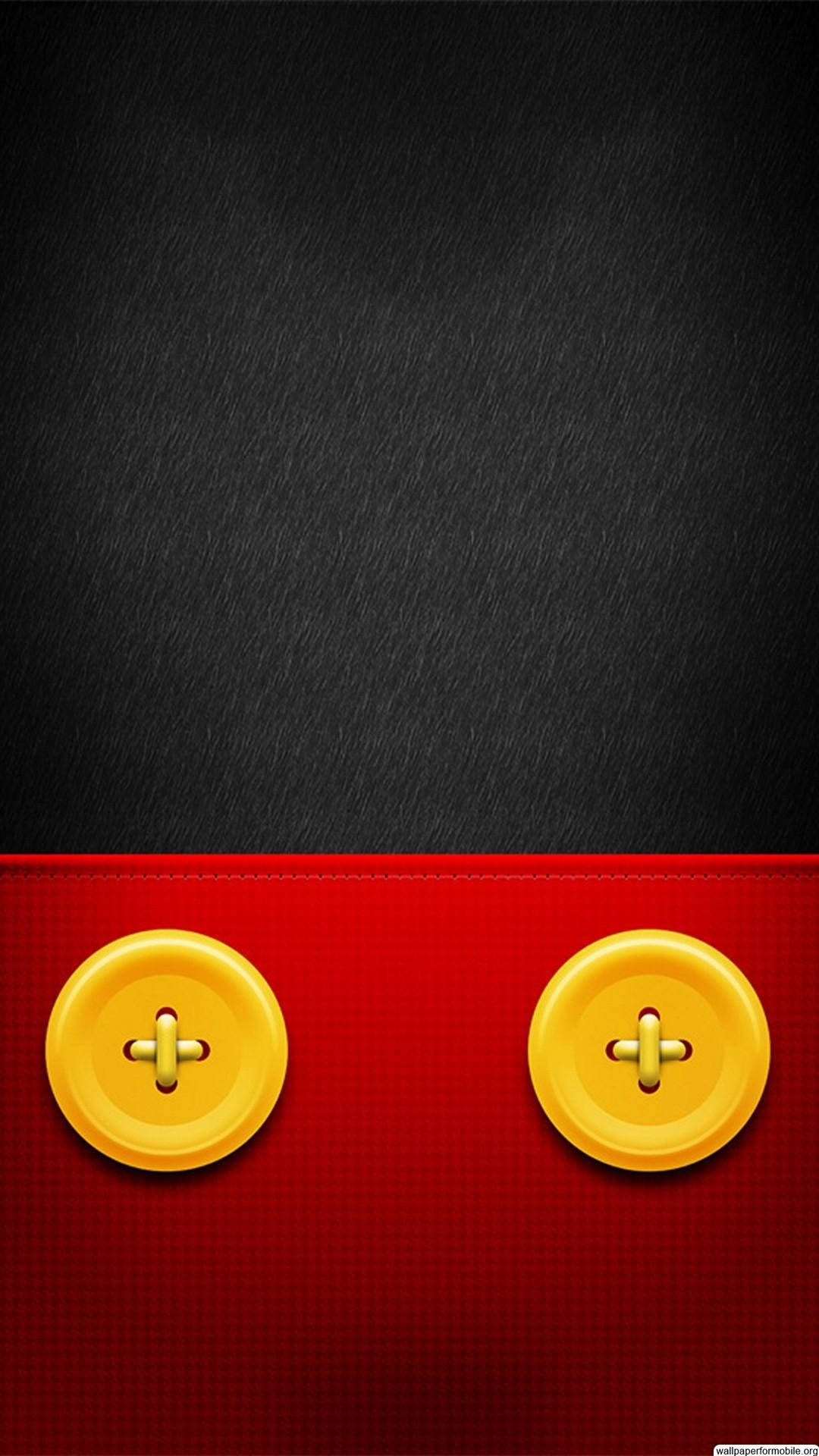 Minimalist Design Mickey Mouse Iphone Background