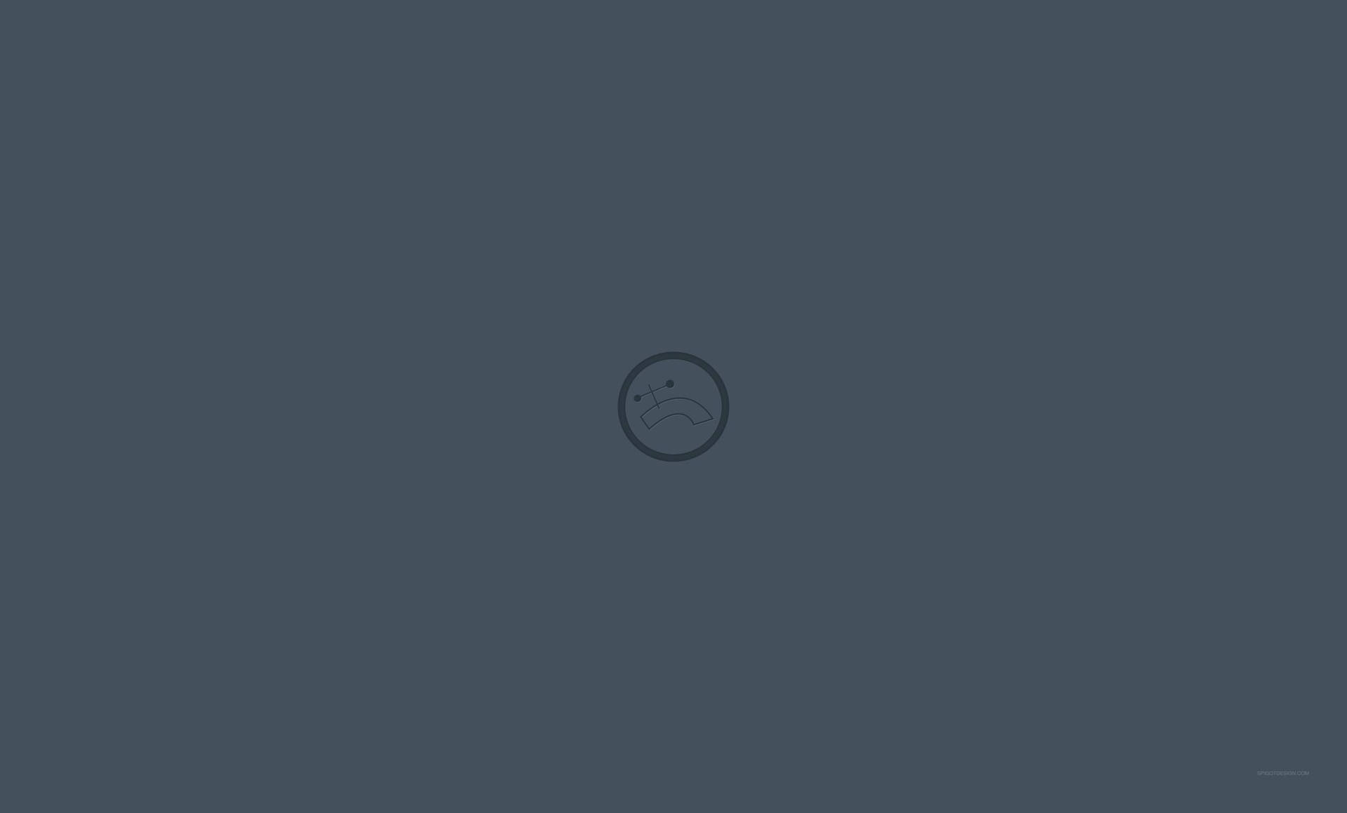 Minimalist Desktop Gray Icon Background