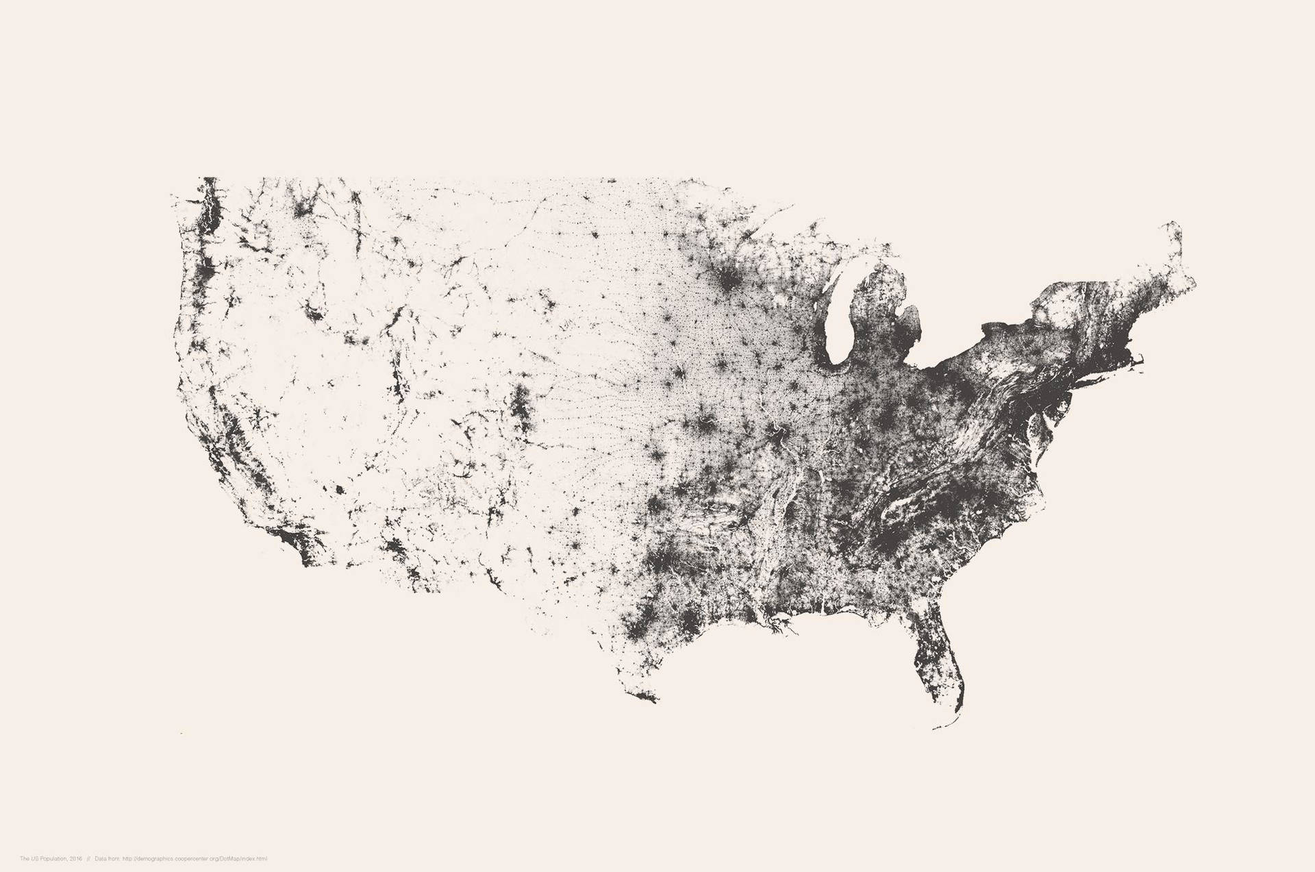 Minimalist Desktop Gray Us Map Background