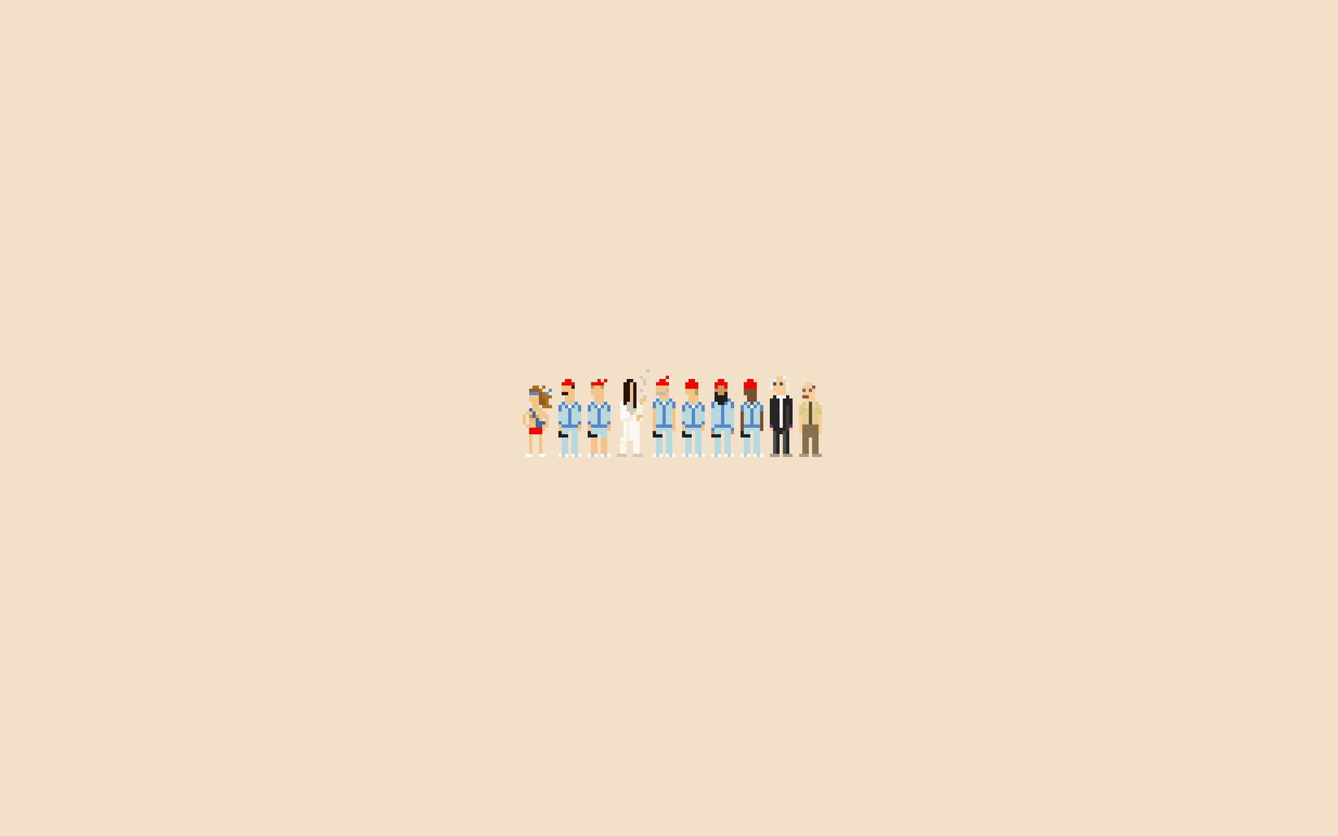 Minimalist Desktop Small Characters