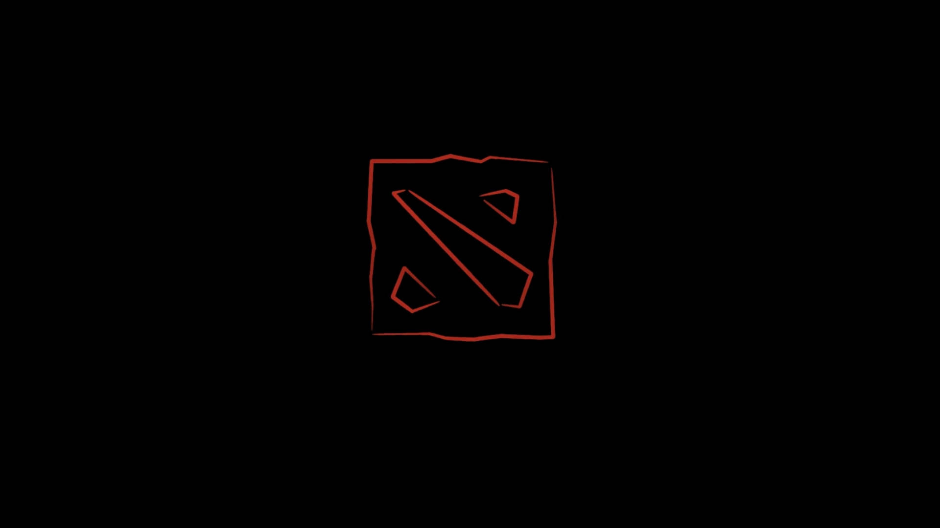 Minimalist Dota 2 Gaming Logo