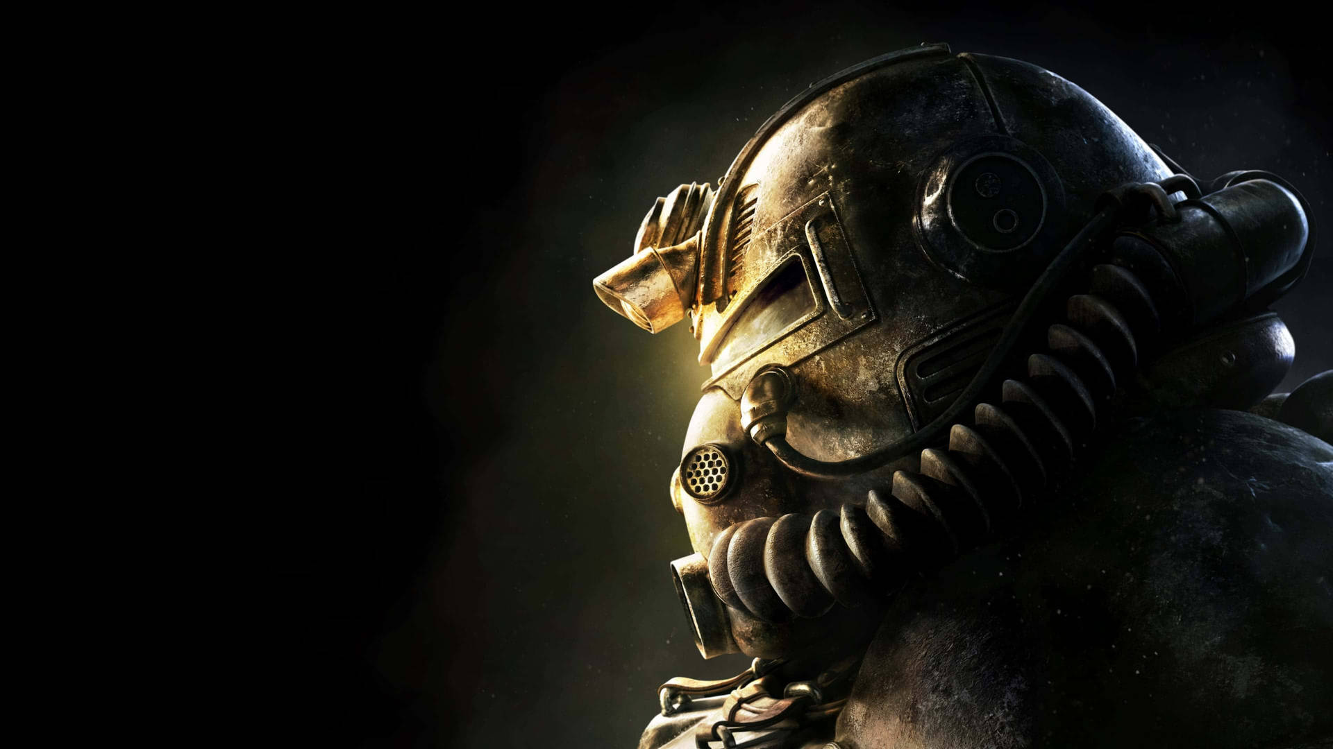 Minimalist Fallout 76 Power Armor Background