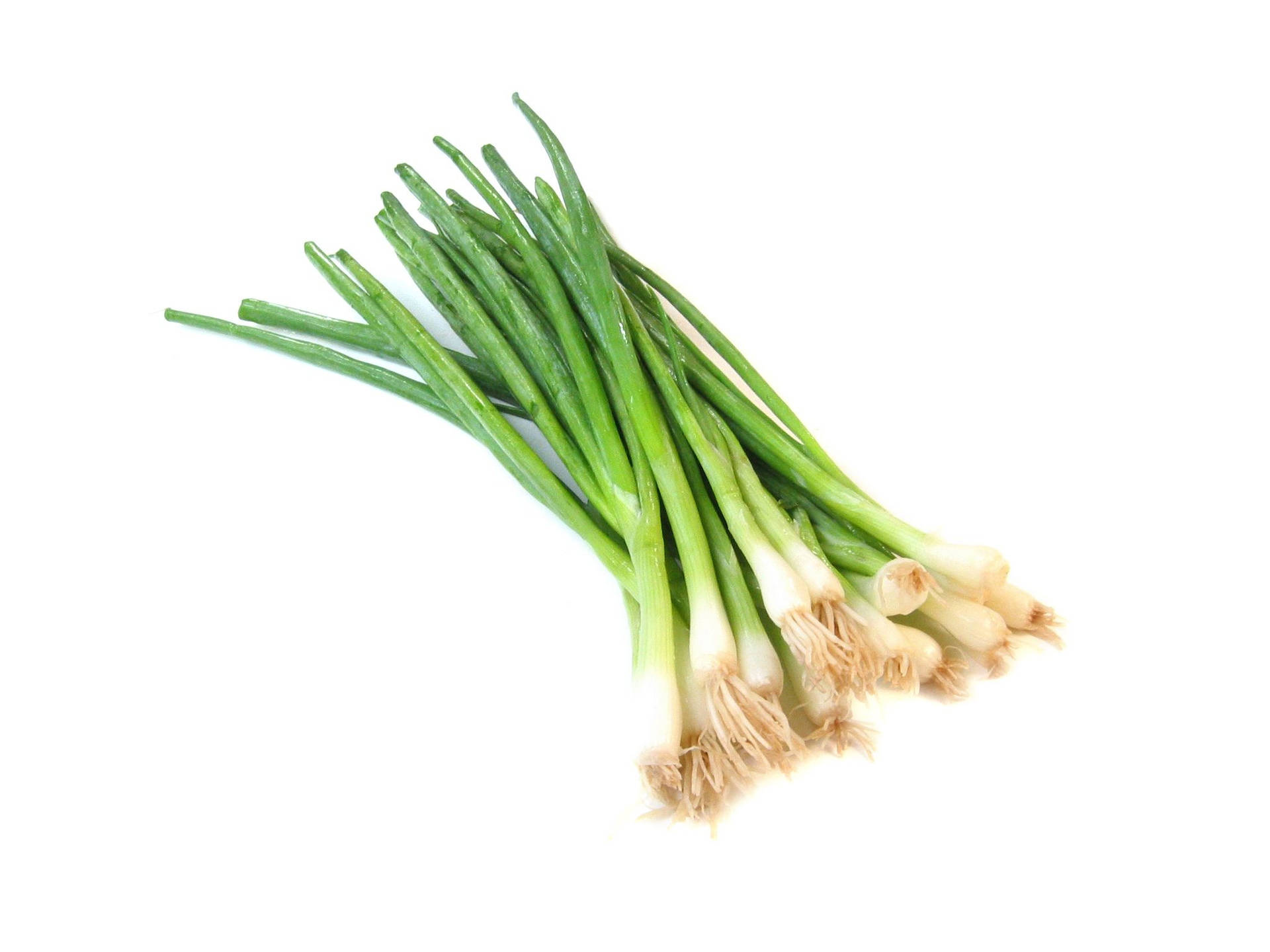 Minimalist Fresh Vegetable Spring Onion Background