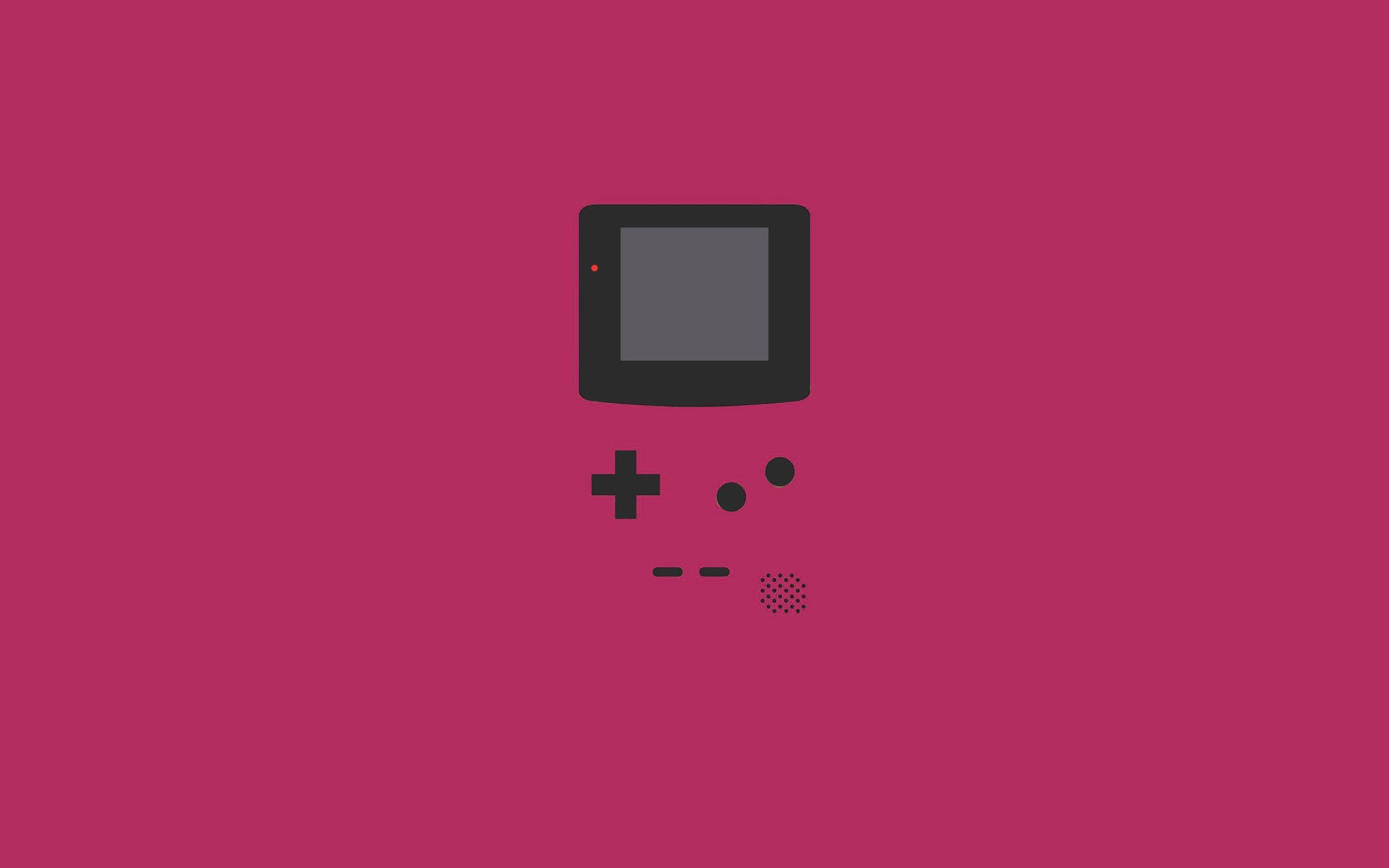 Minimalist Game Boy Color Art