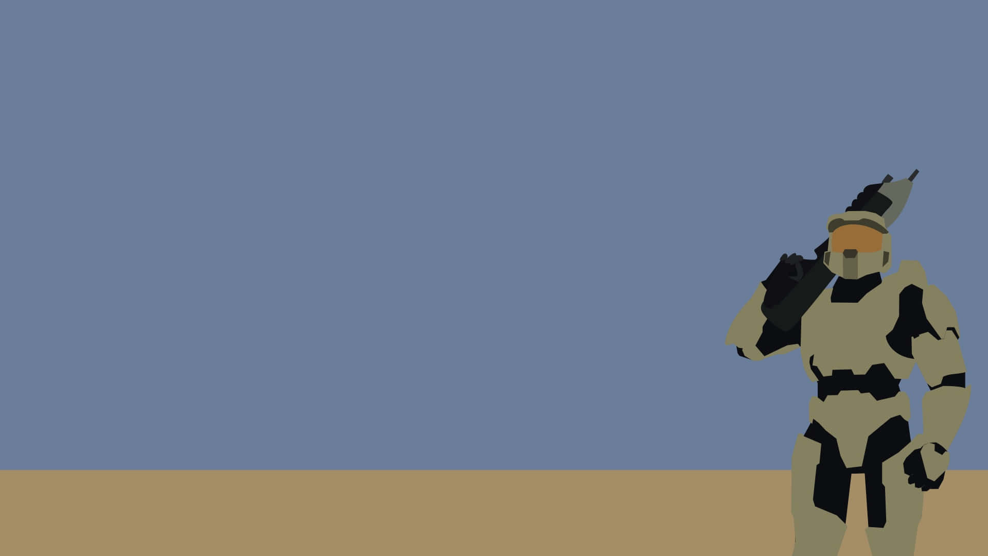 Minimalist Gaming Aesthetics Background