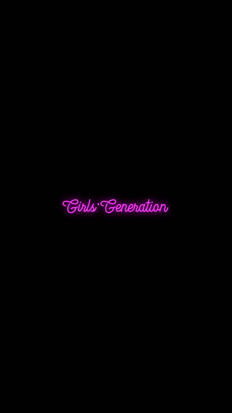 Minimalist Girls' Generation Background