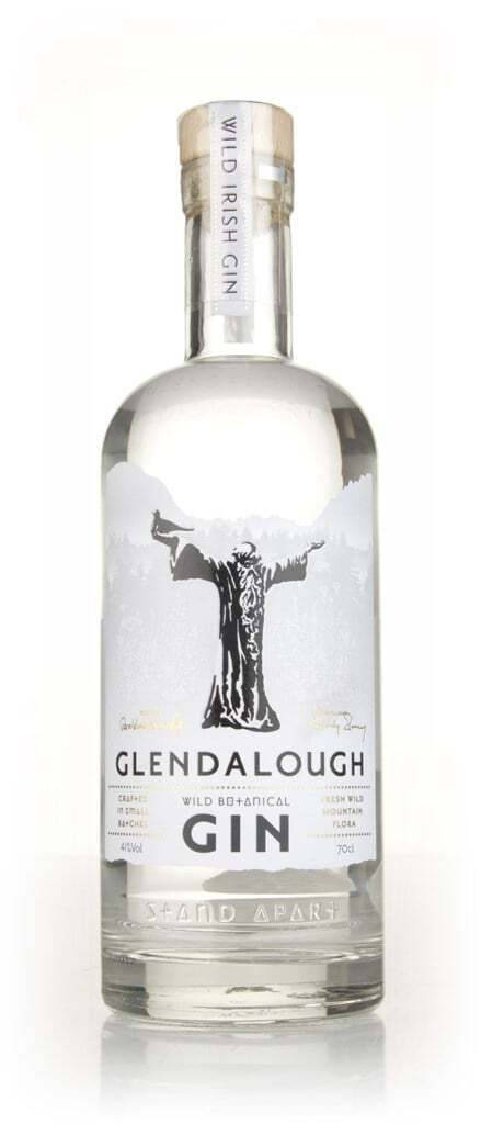 Minimalist Glendalough Wild Gin Background