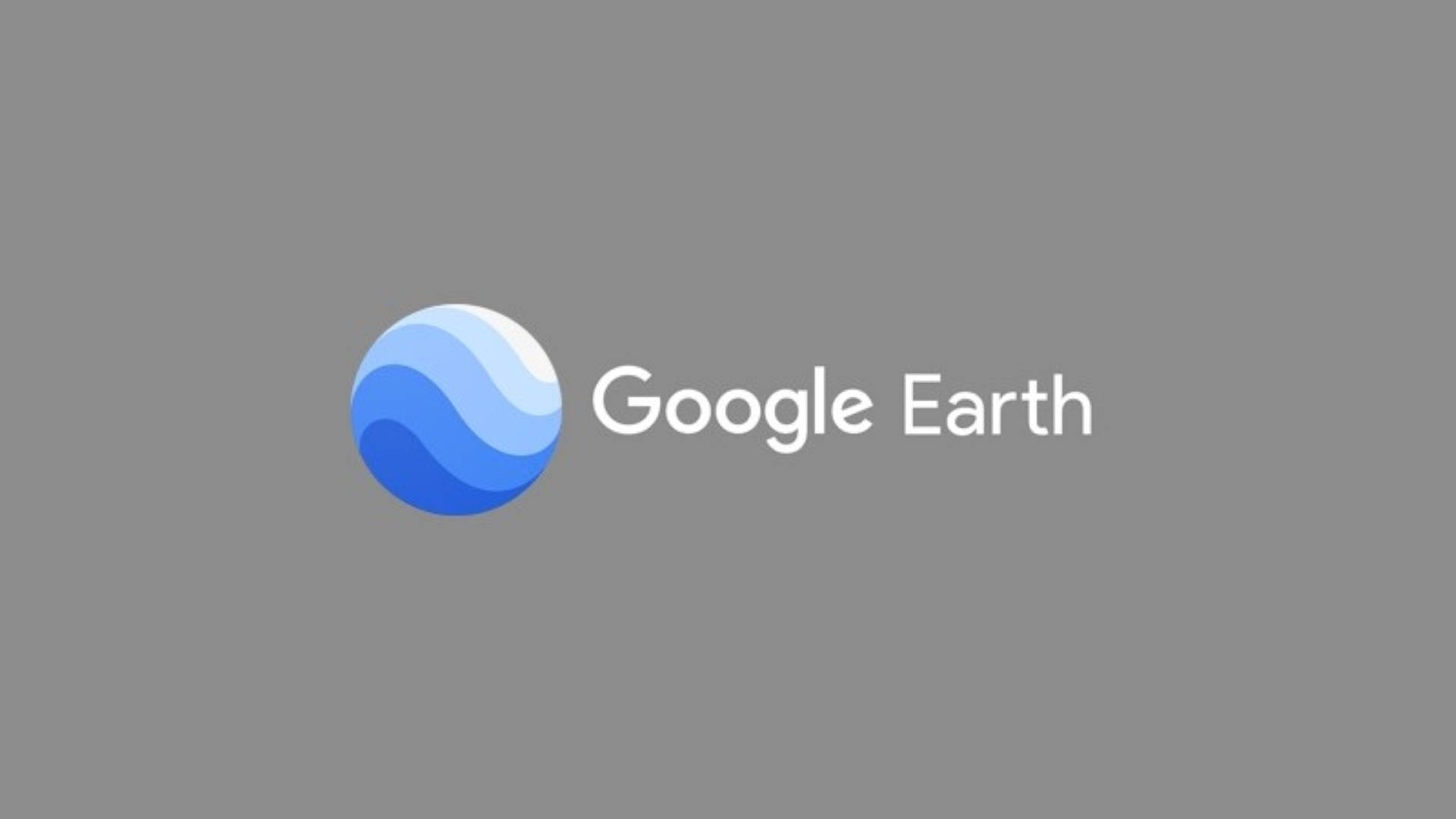 Minimalist Google Earth Logo Background