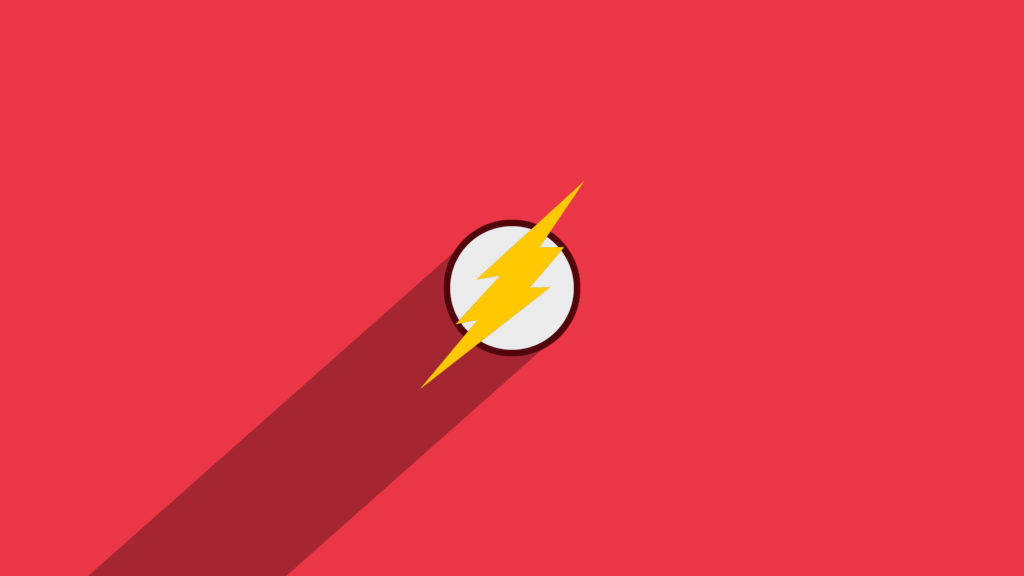 Minimalist Graphic The Flash 4k Background