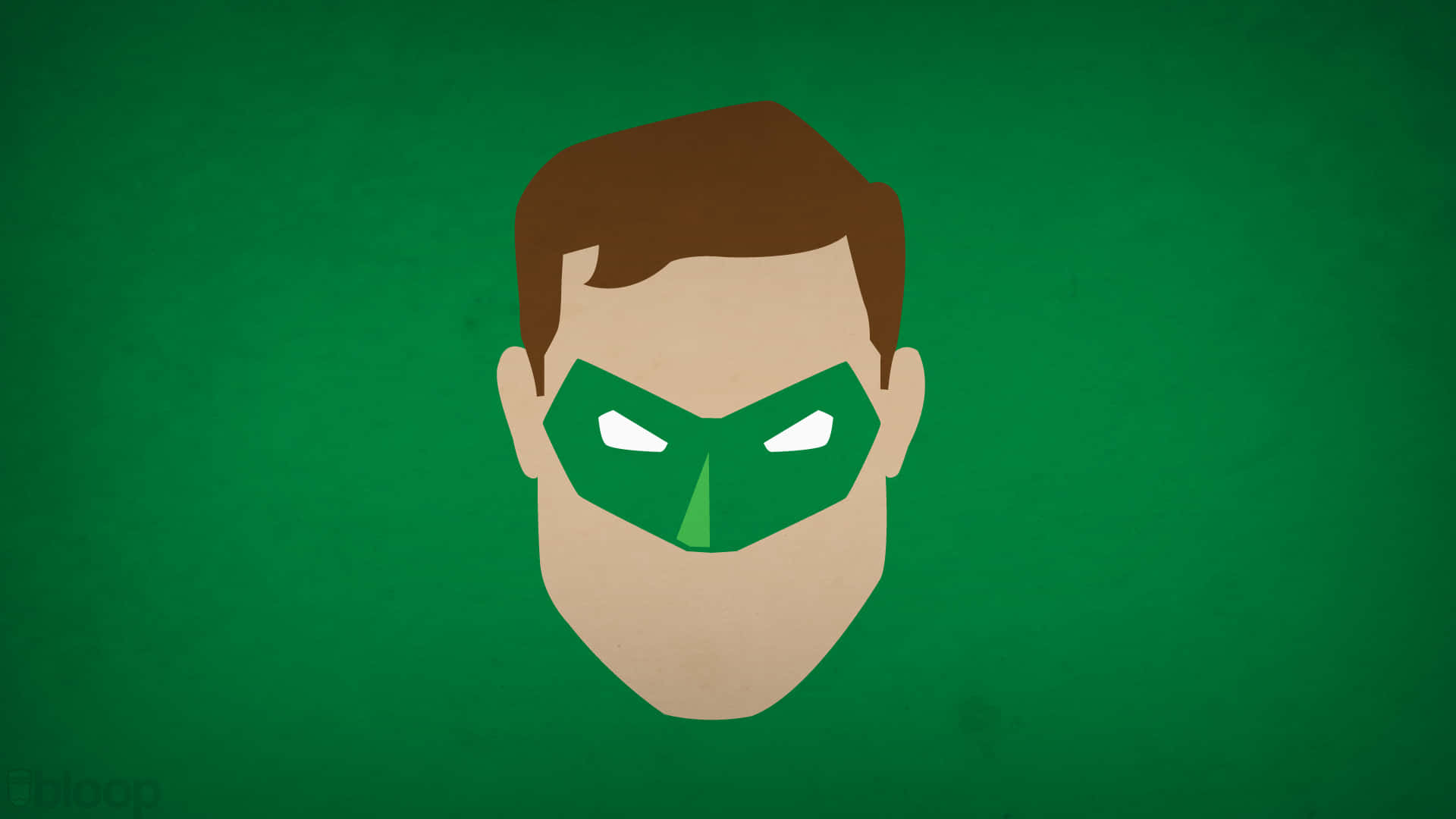 Minimalist Green Lantern The Animated Series Background