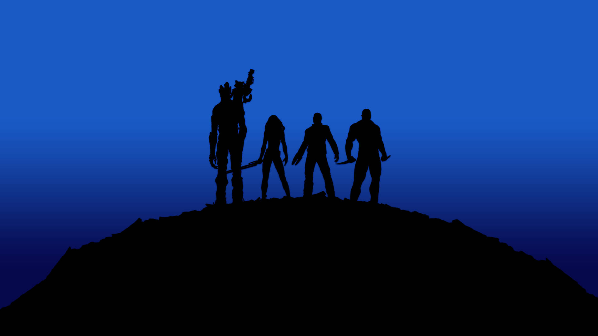 Minimalist Guardians Of The Galaxy Hd Background