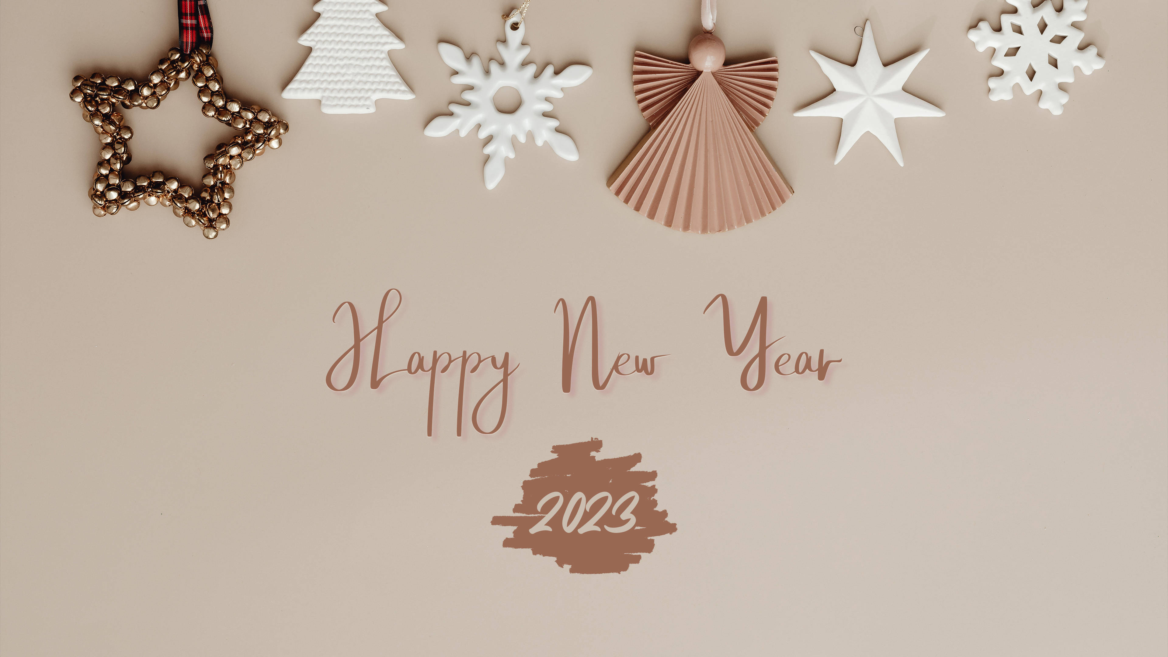 Minimalist Happy New Year 2023 Background