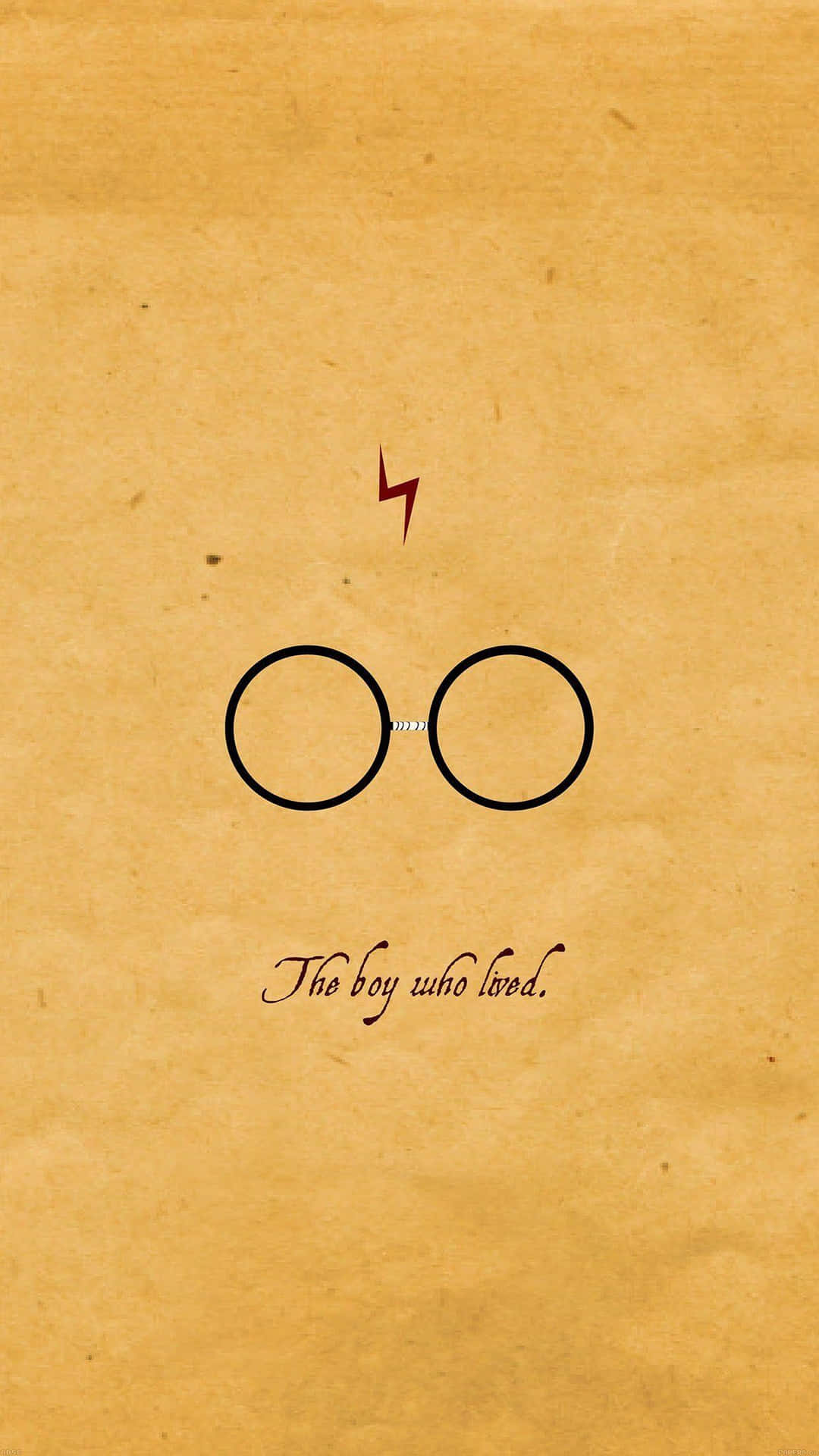 Minimalist Harry Potter Iconography Background