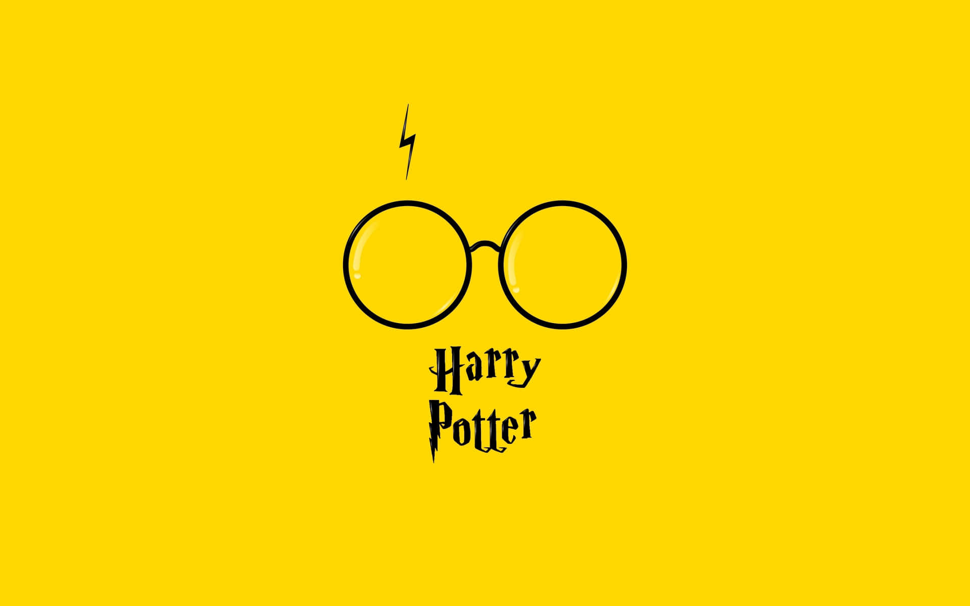 Minimalist Harry Potter Iconography Background