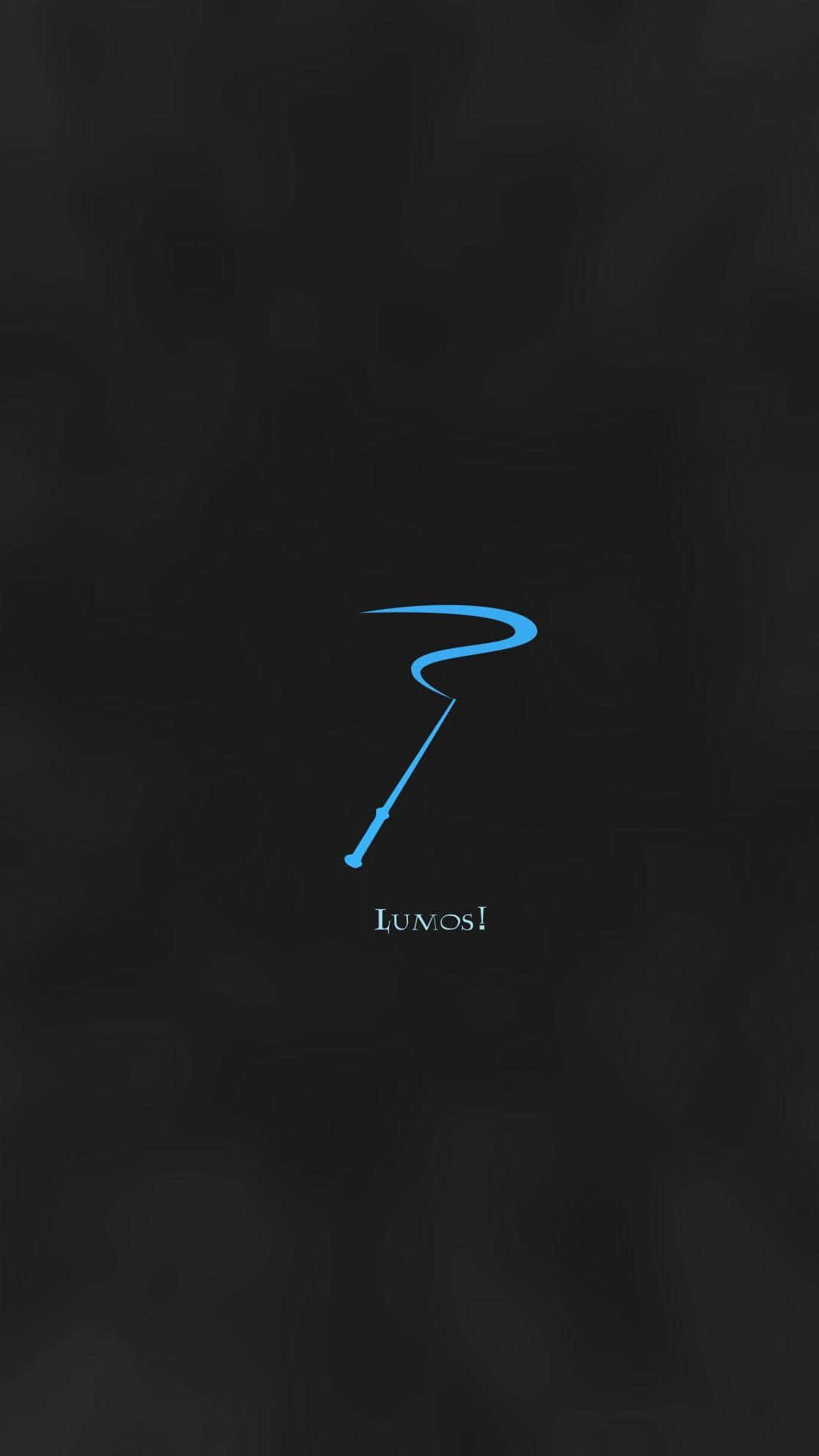 Minimalist Harry Potter Lumos Spell Background