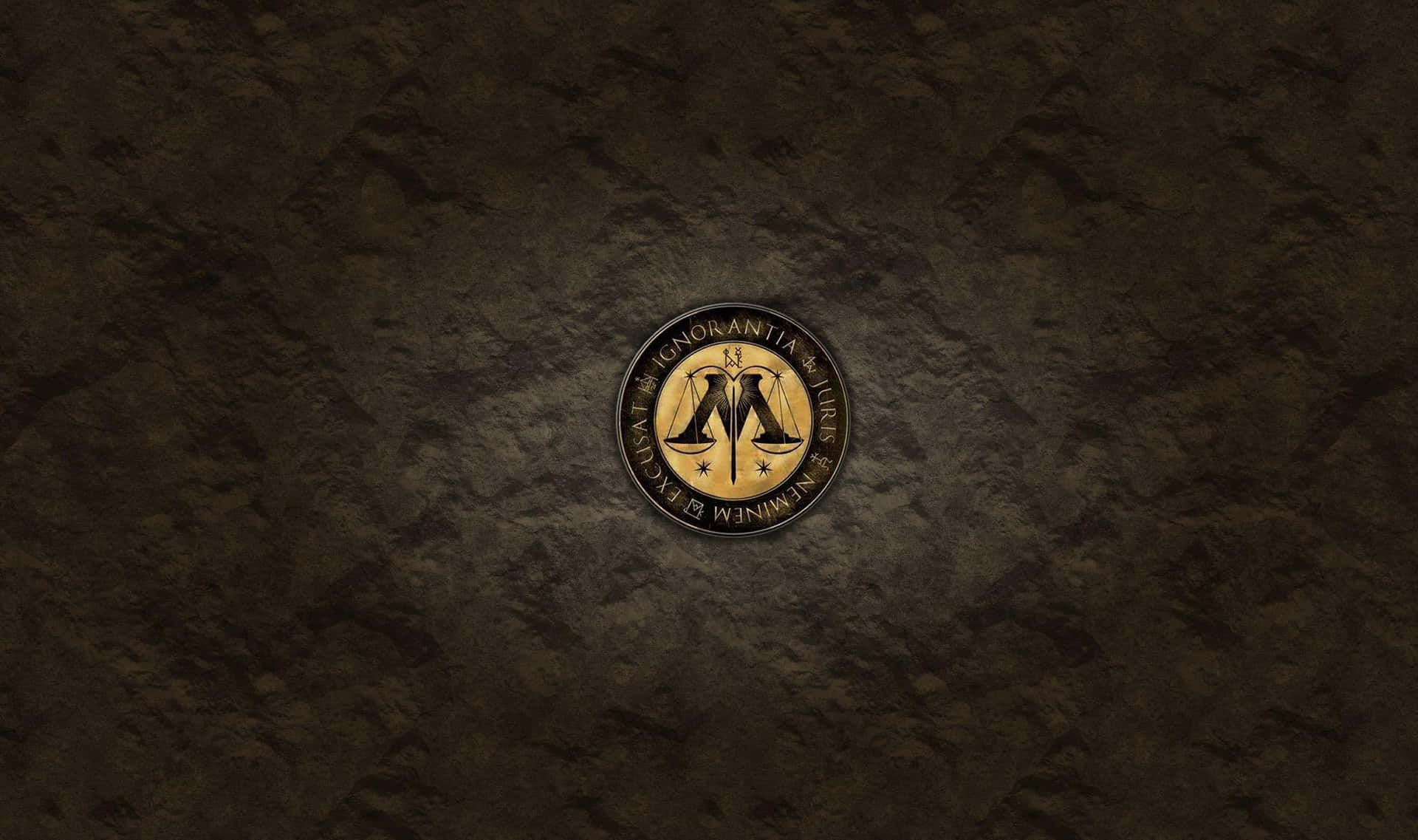 Minimalist Harry Potter Macusa Seal Background