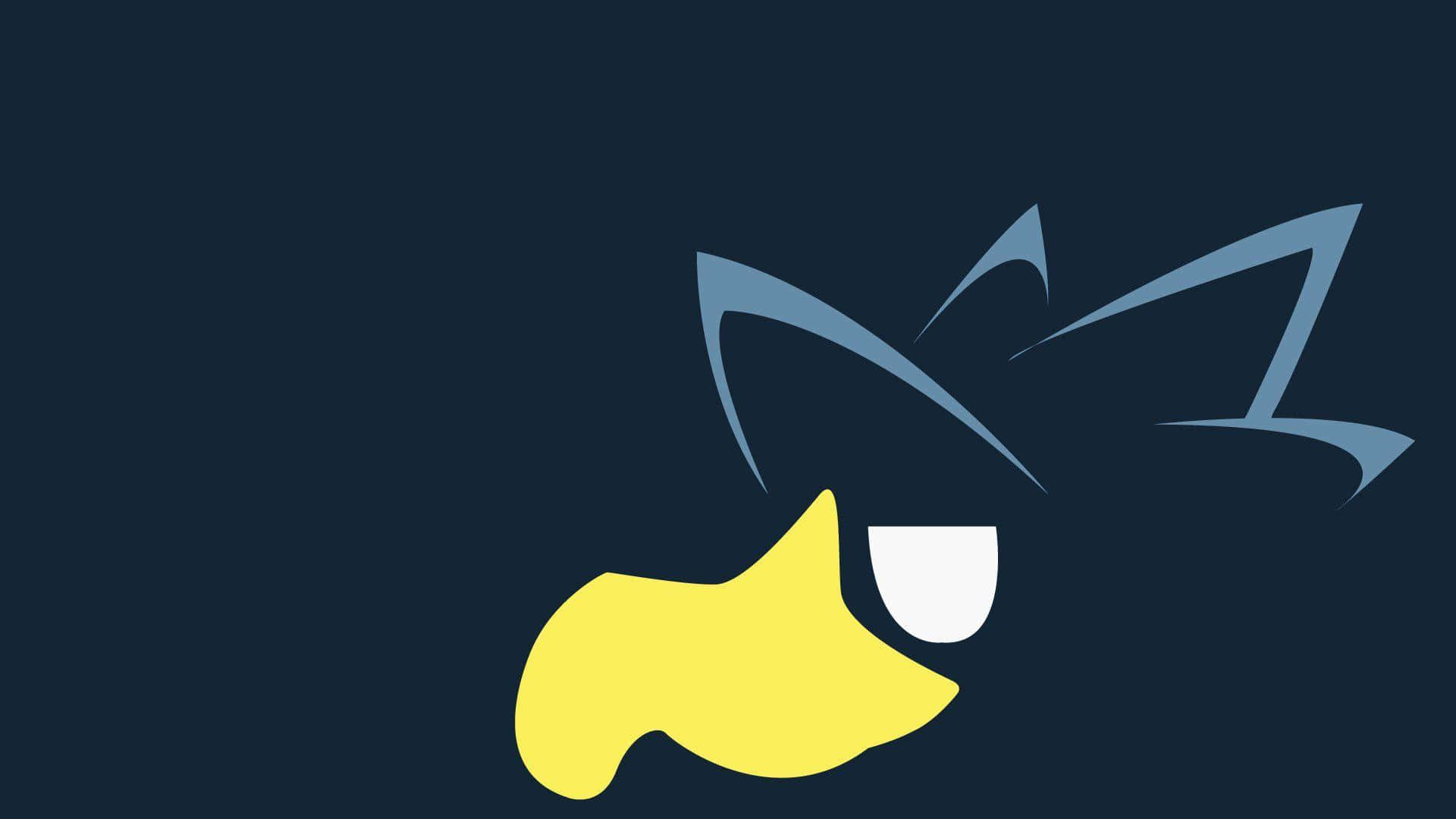 Minimalist Honchkrow’s Head Background