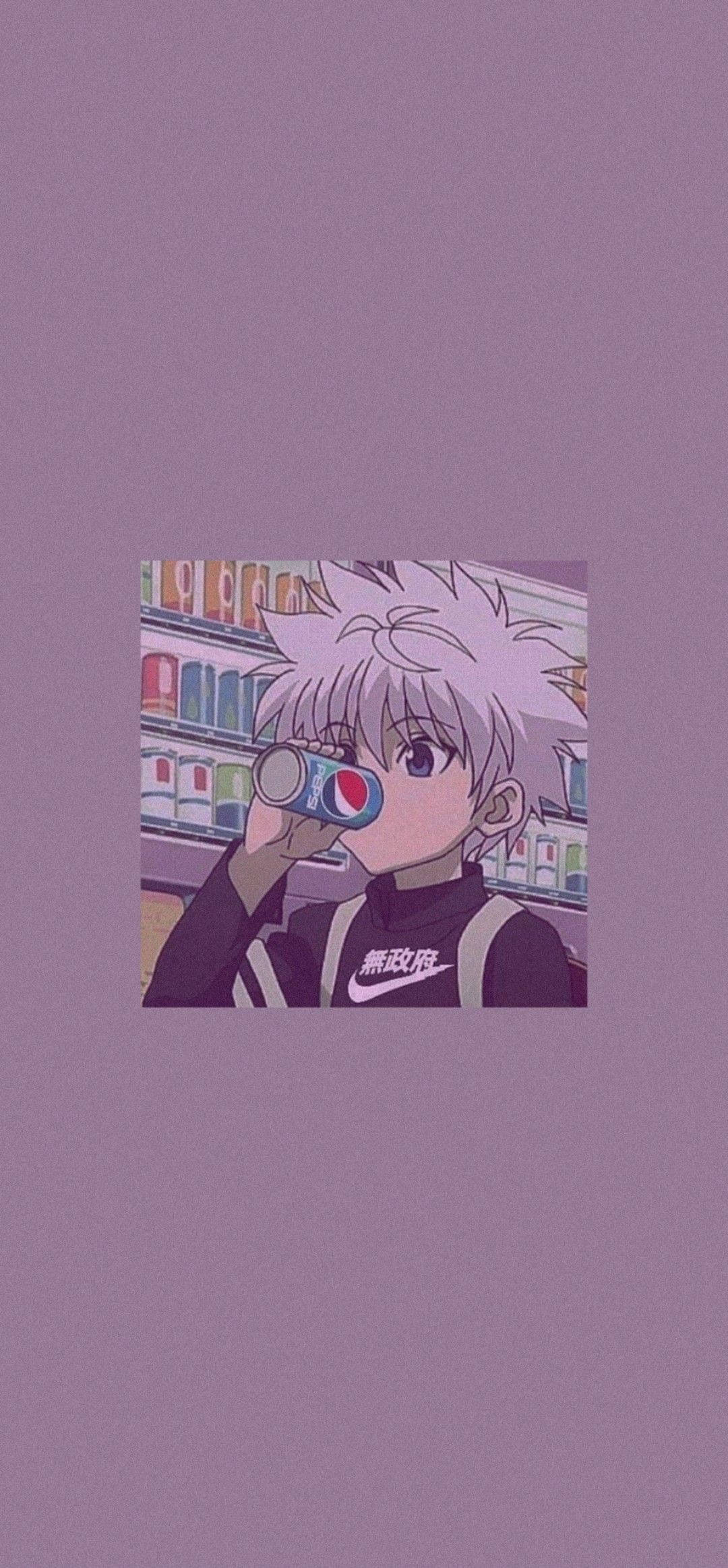 Minimalist Hunter X Hunter Killua Pfp Graphic Design