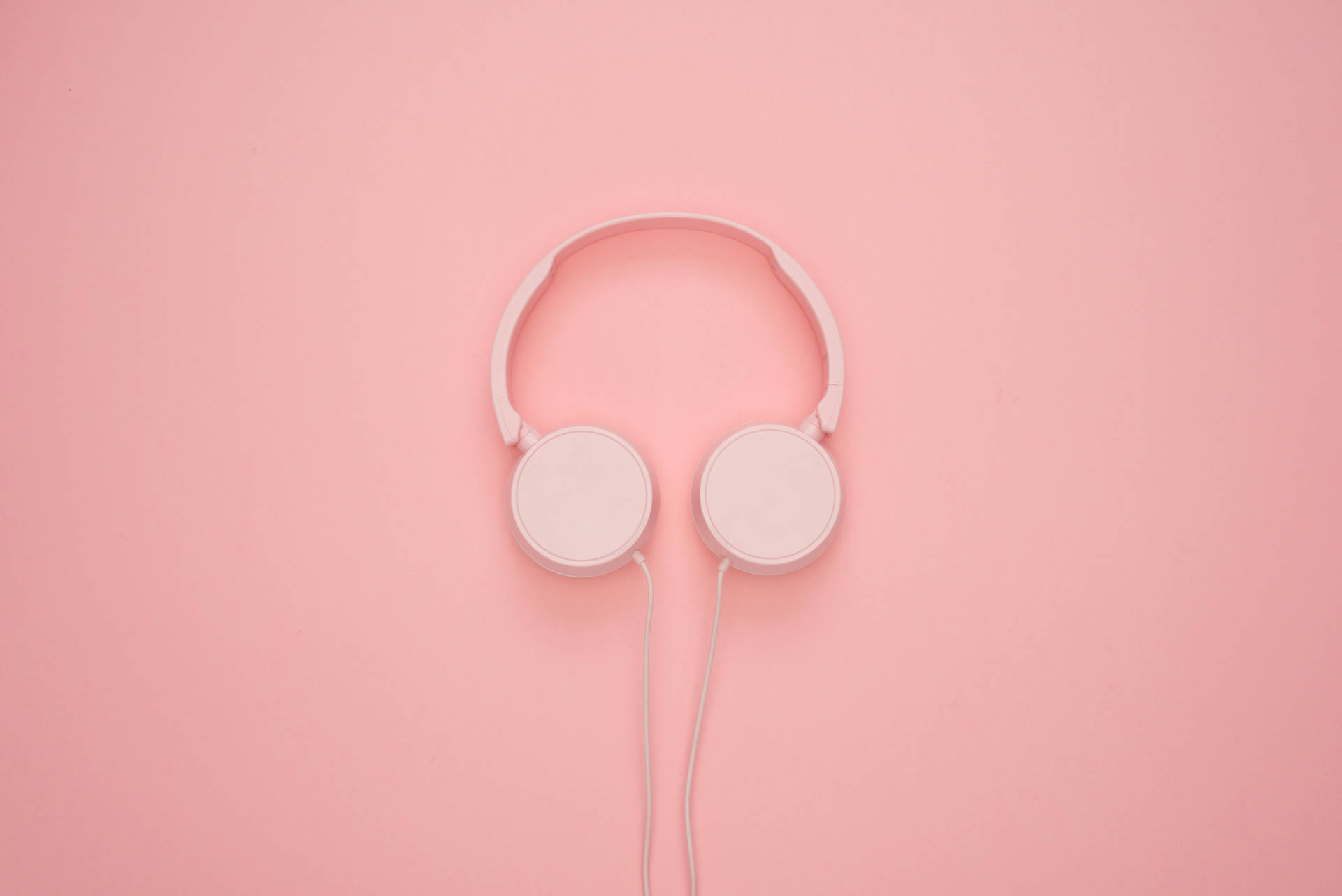 Minimalist Item In Pastel Pink Background