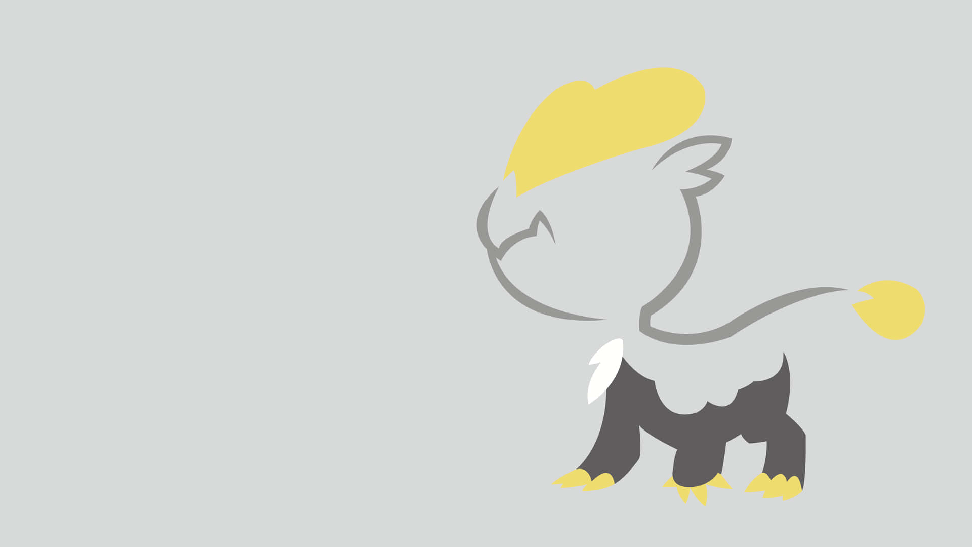 Minimalist Jangmo-o Background