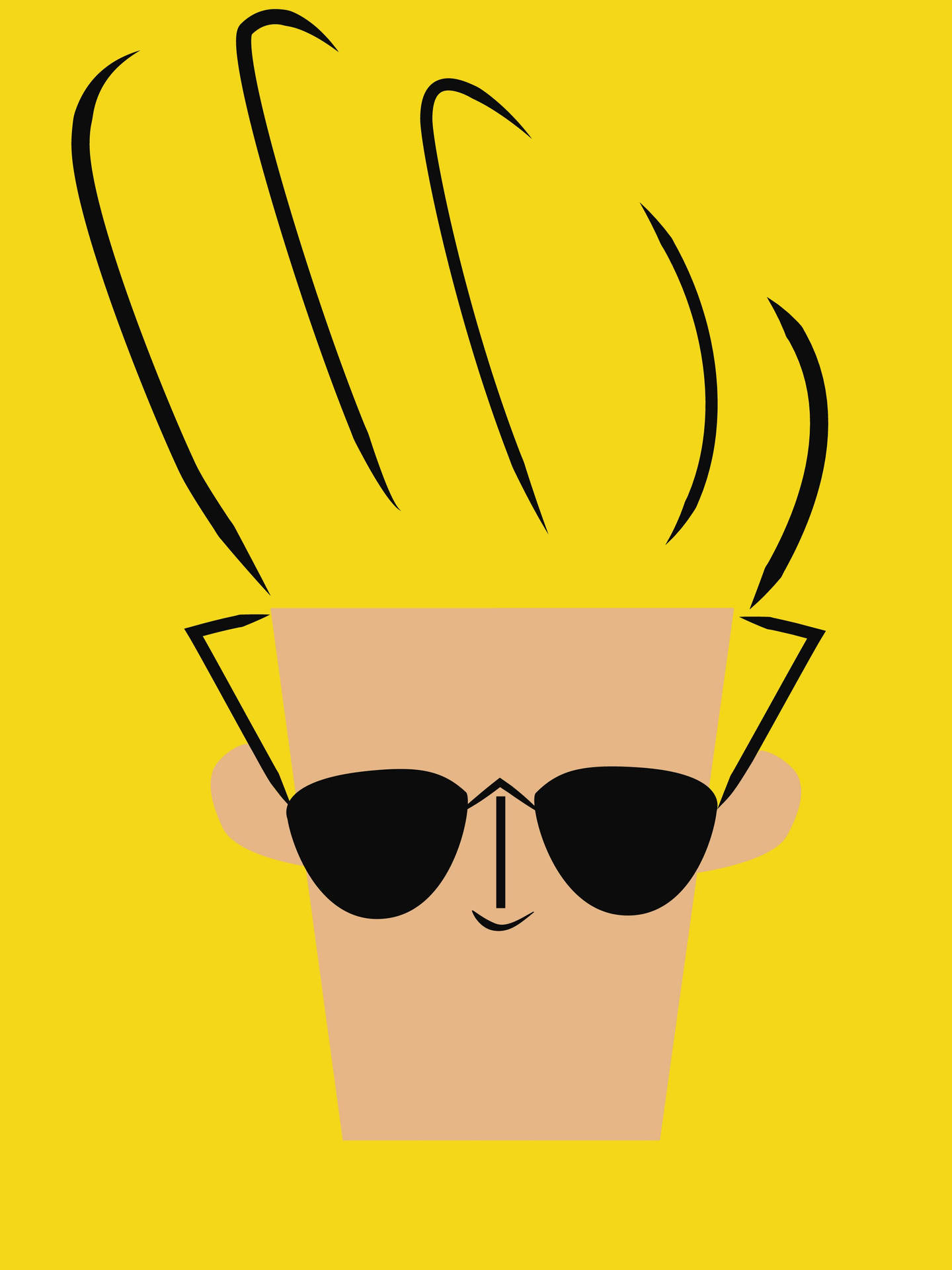 Minimalist Johnny Bravo