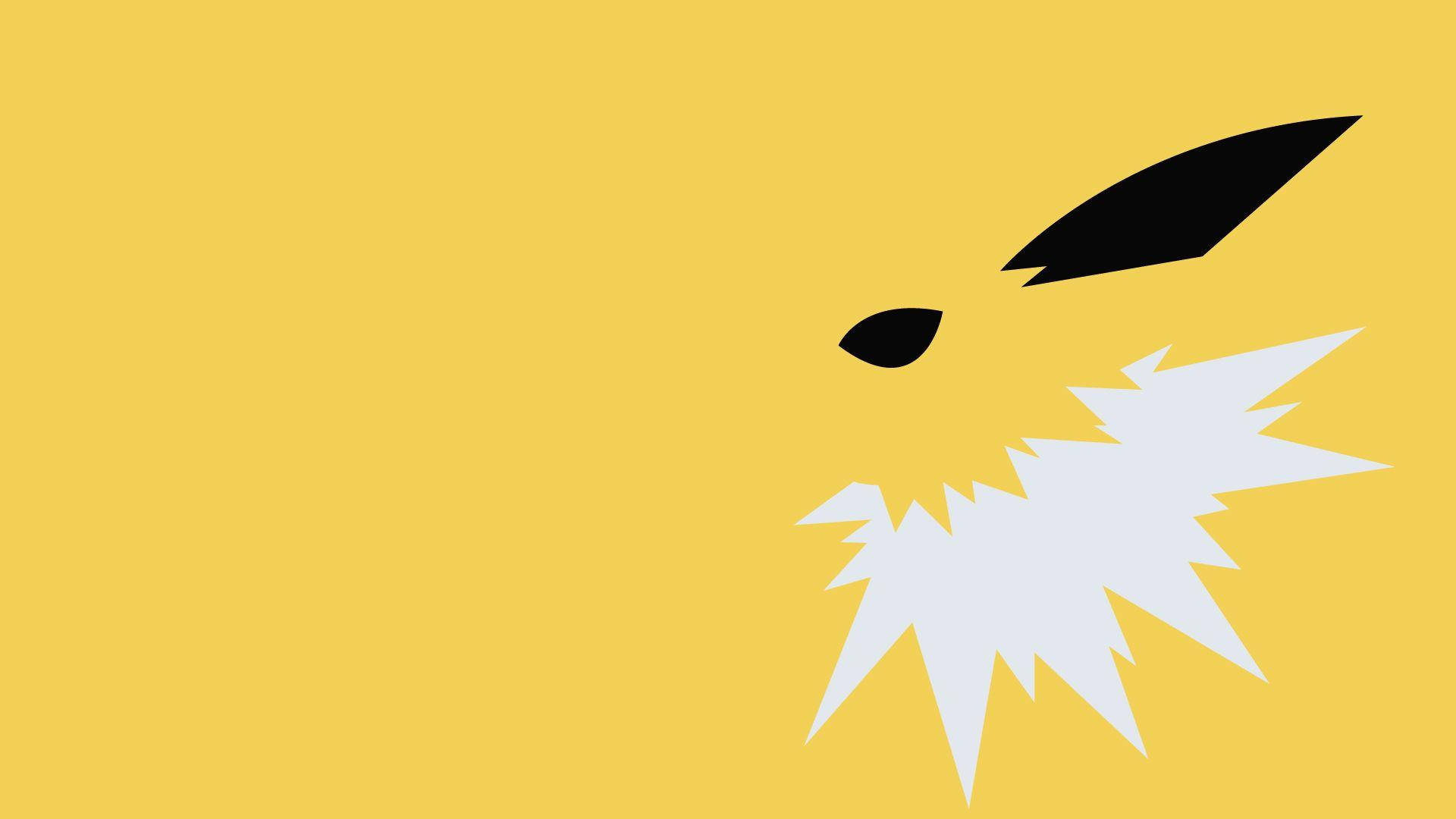 Minimalist Jolteon Background