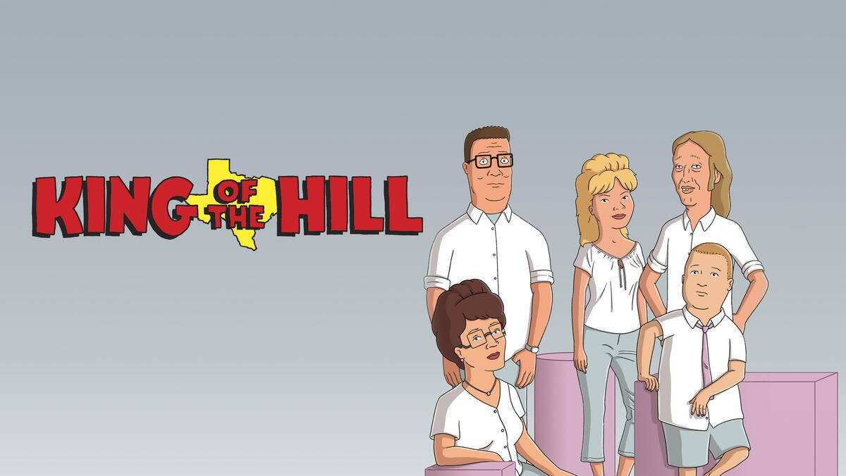 Minimalist King Of The Hill Family Portrait Background
