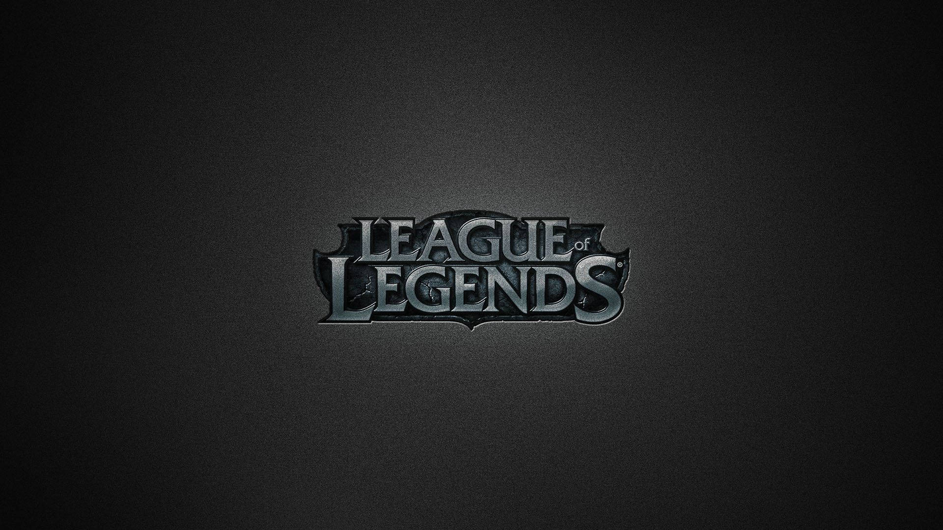 Minimalist League Of Legends Logo Background