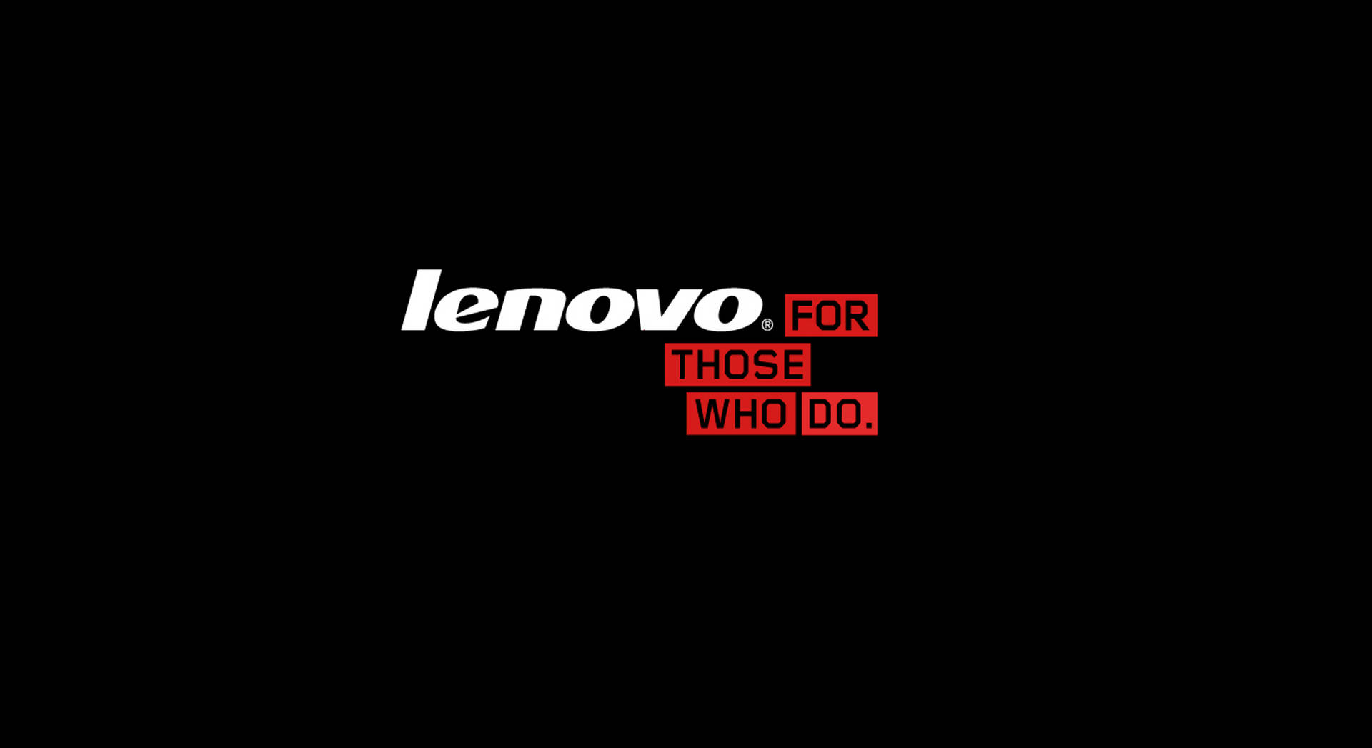 Minimalist Lenovo Official With Texts Background