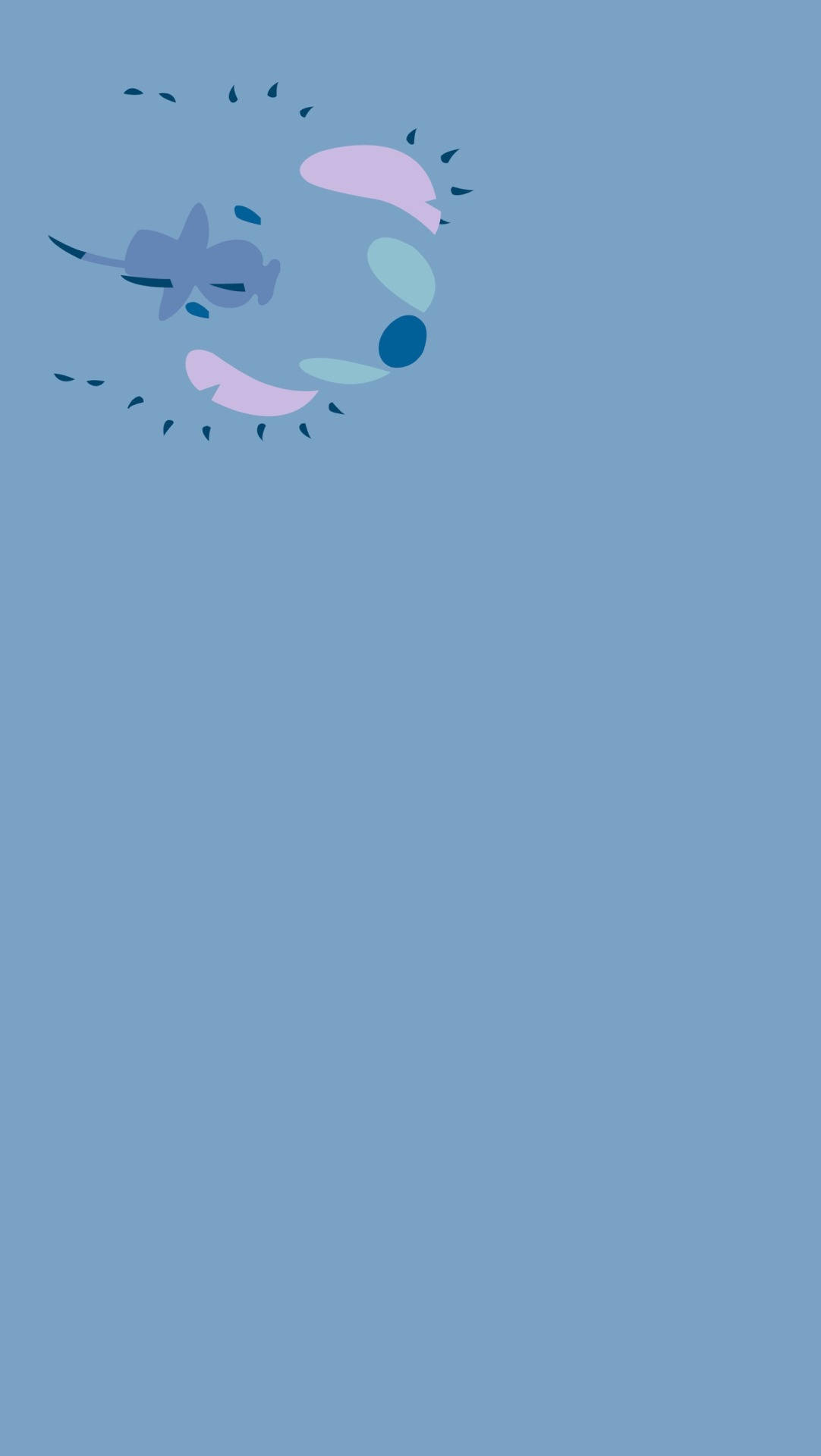 Minimalist Lilo And Stitch Iphone Background