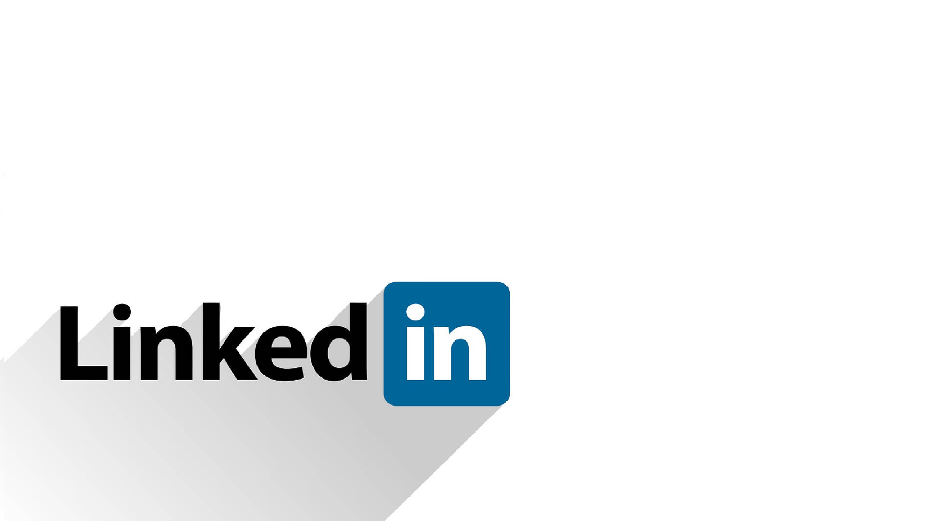 Minimalist Linkedin Platform Logo Background