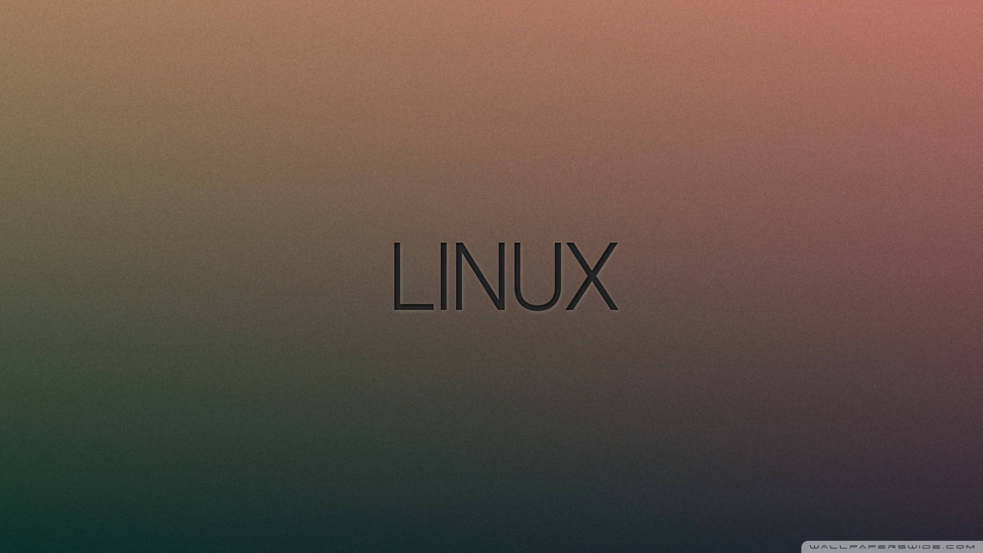 Minimalist Linux Gradient Background