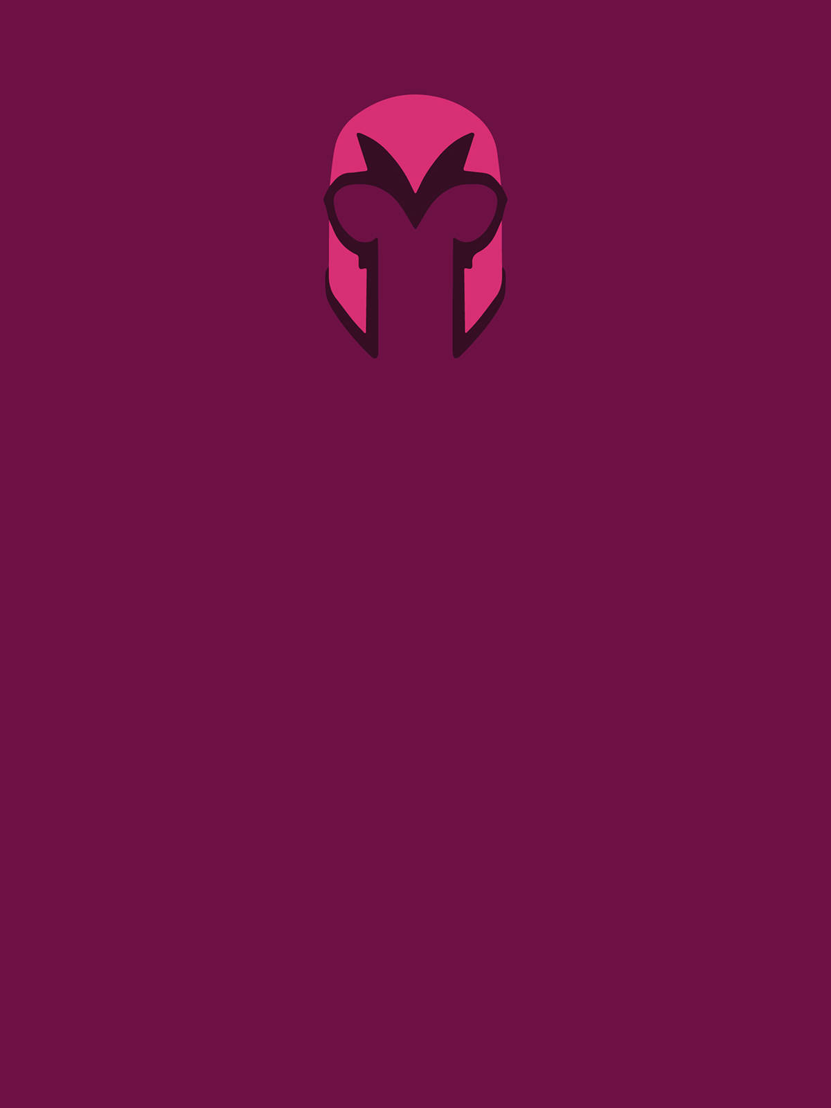 Minimalist Magneto Helmet