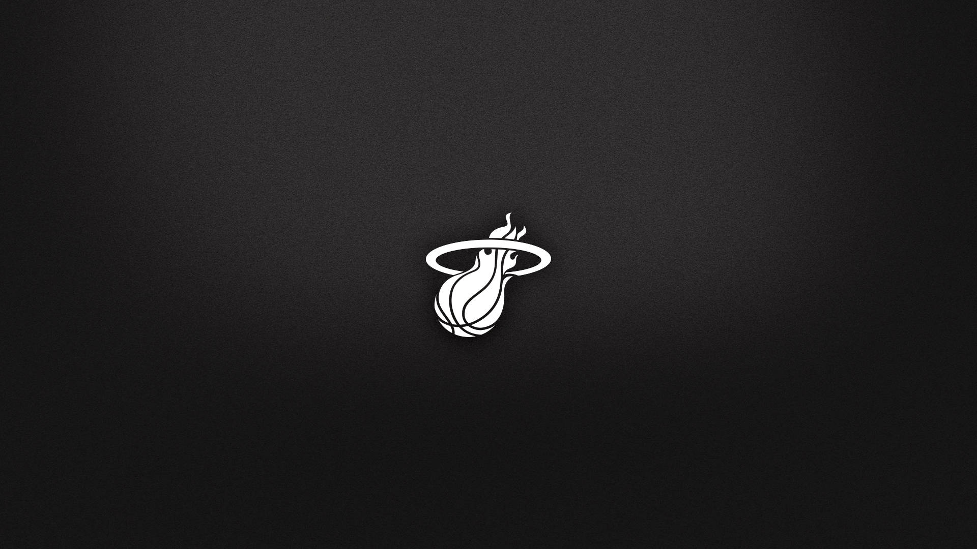 Minimalist Miami Heat Logo Background