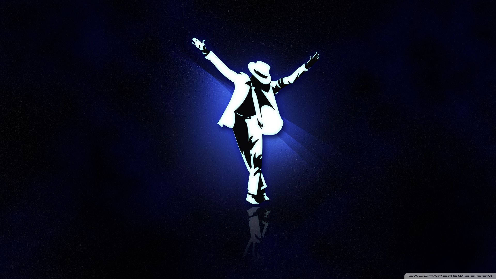 Minimalist Michael Jackson Fan Art Background