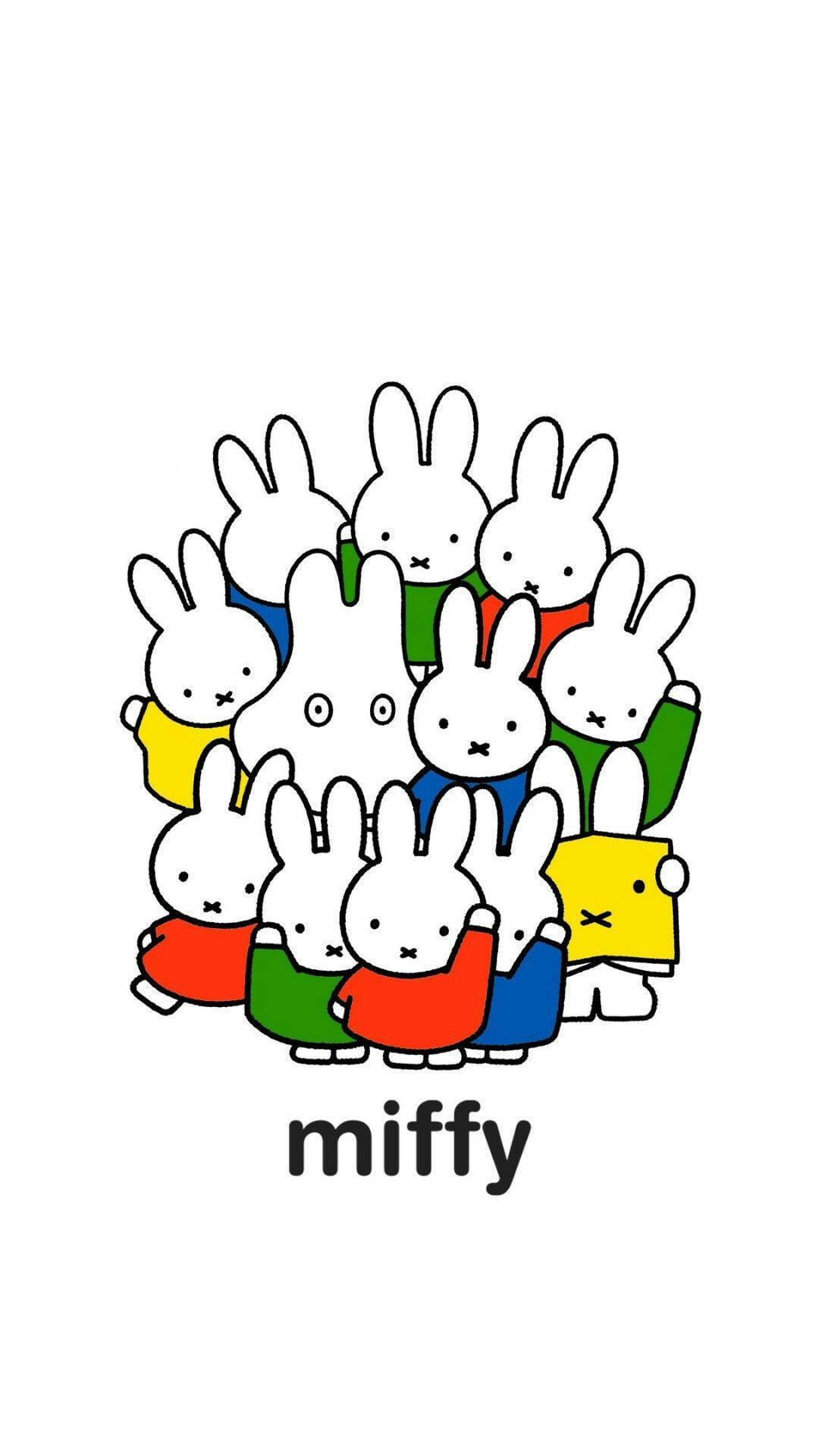 Minimalist Miffy Characters