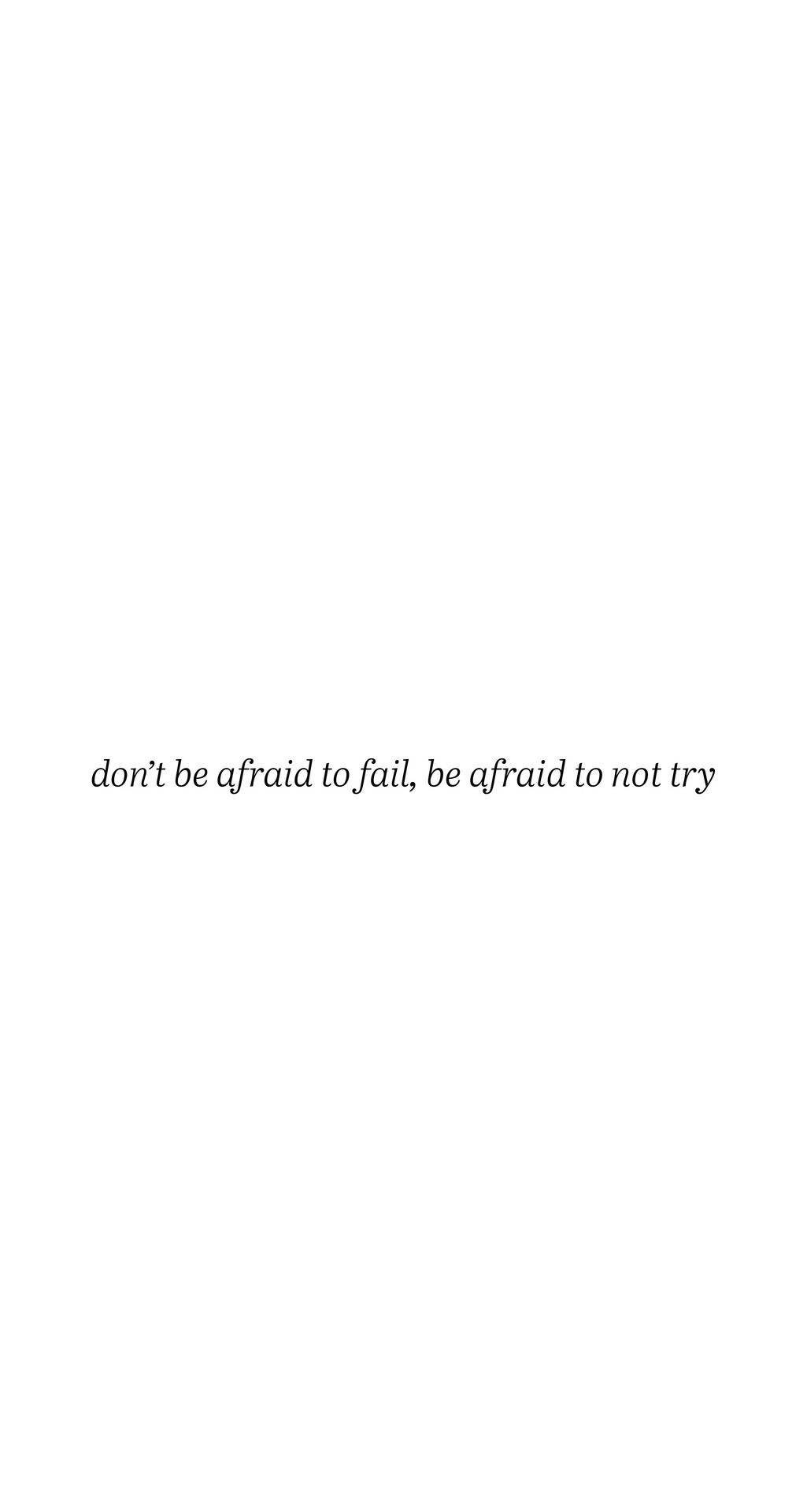 Minimalist Motivational Fear Background