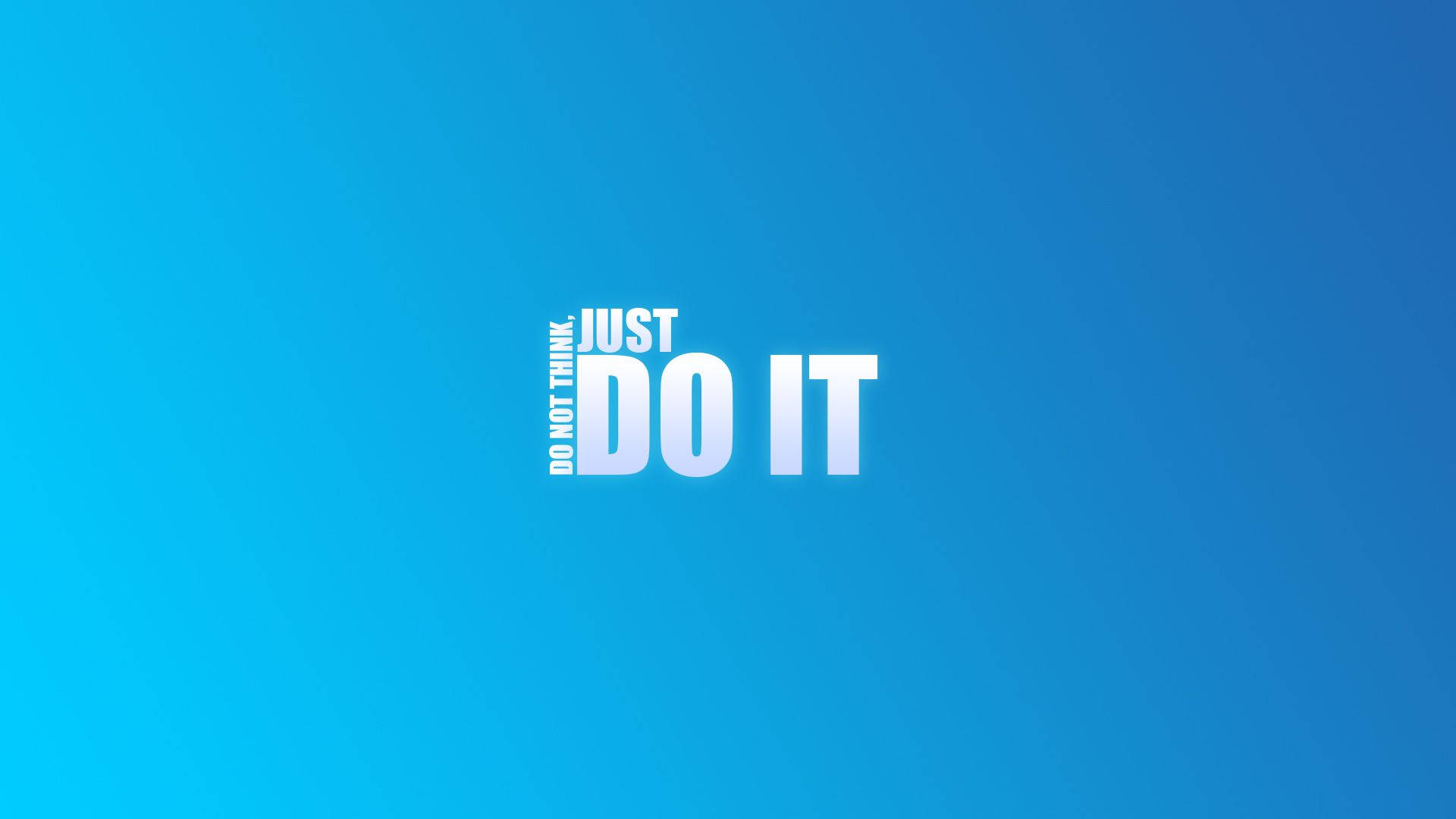 Minimalist Motivational Just Do It Background