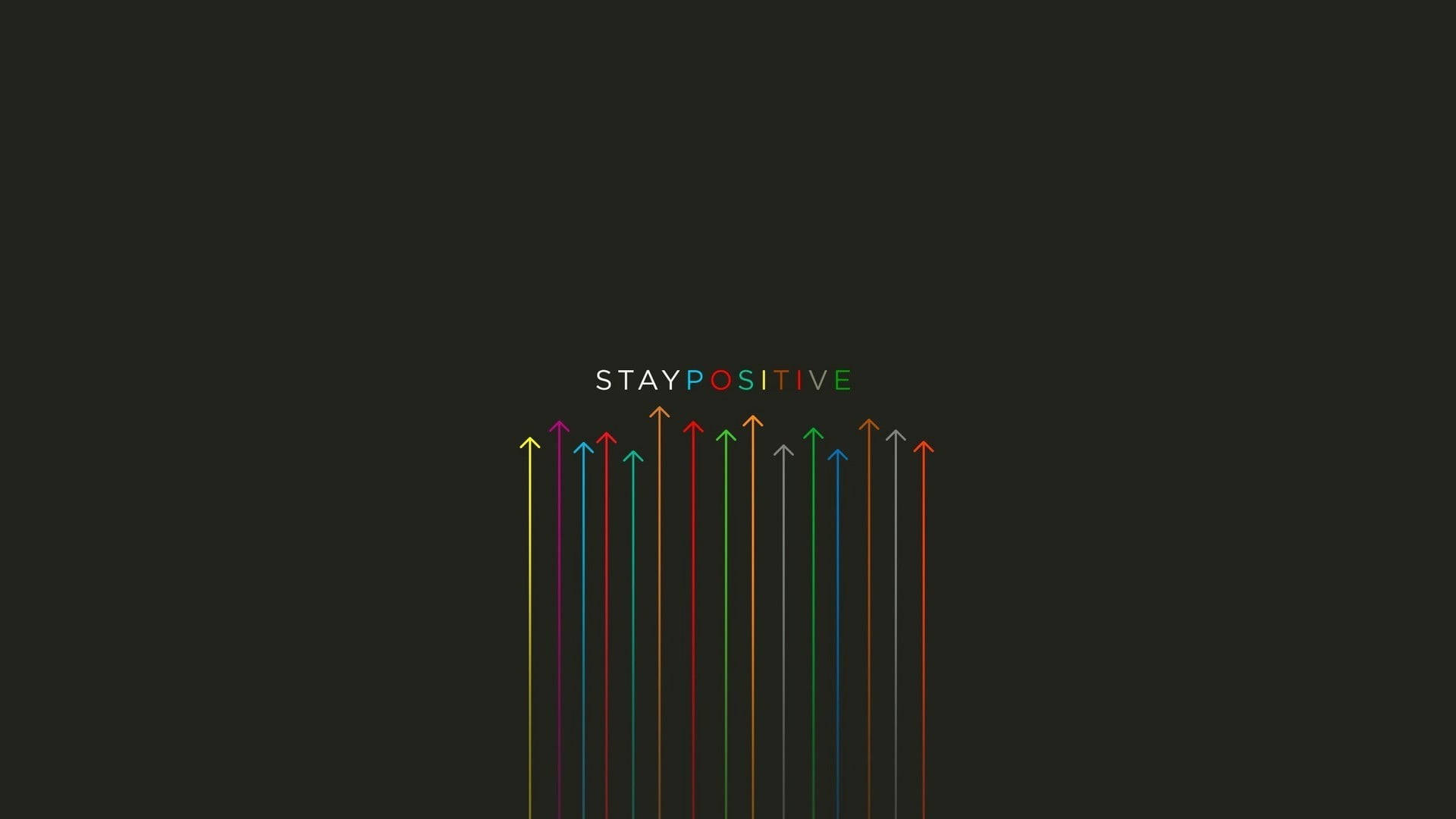 Minimalist Motivational Positivity Background