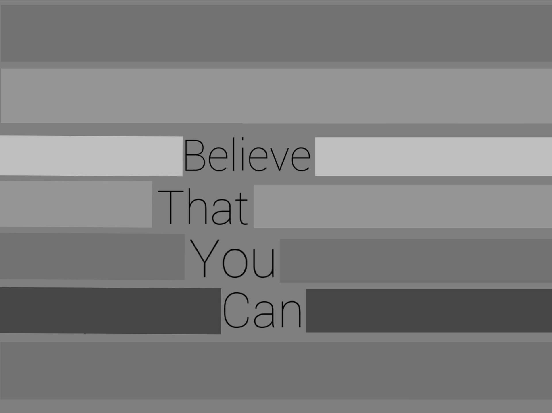 Minimalist Motivational Self-belief Background