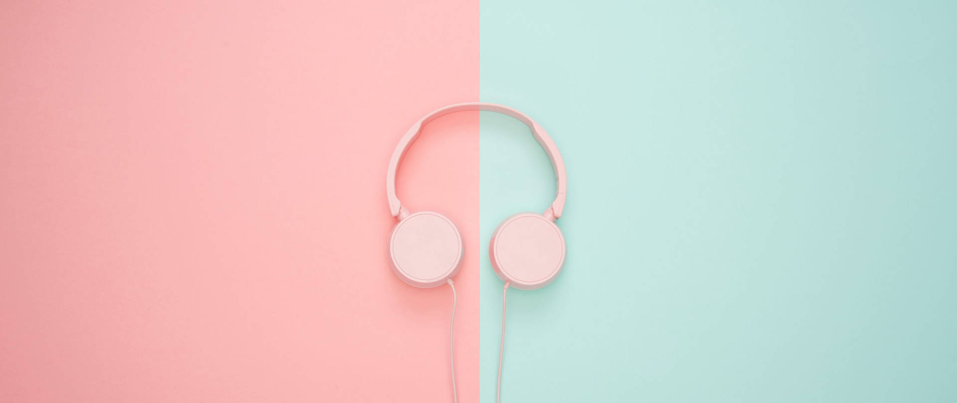 Minimalist Music Lover On Pastel Color