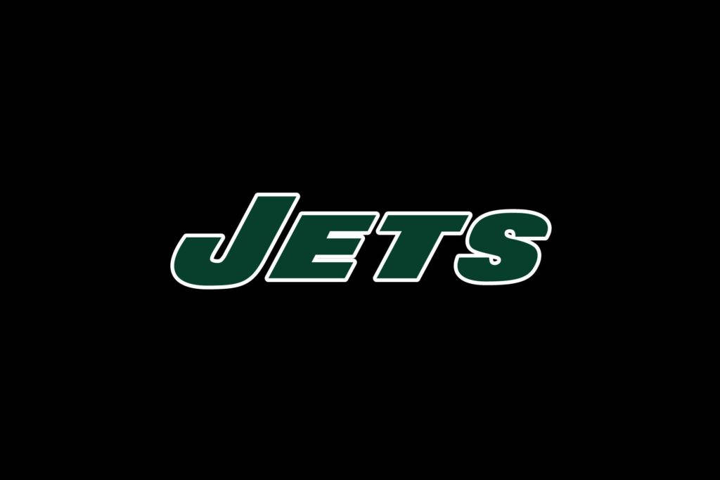 Minimalist New York Jets Nfl Football Background