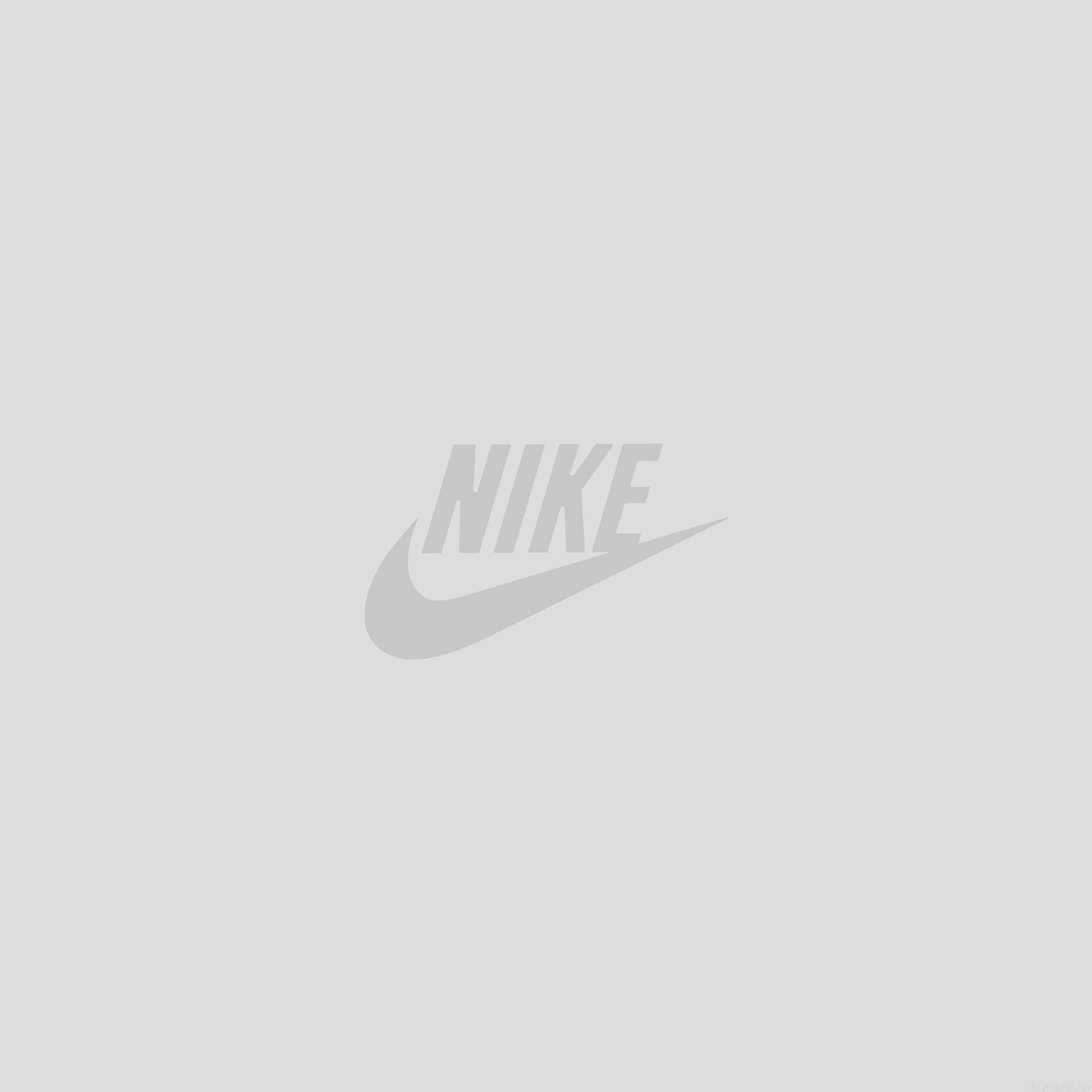 Minimalist Nike In White Ipad Background
