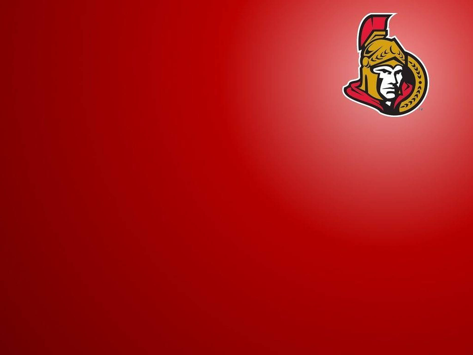 Minimalist Ottawa Senators Logo Background