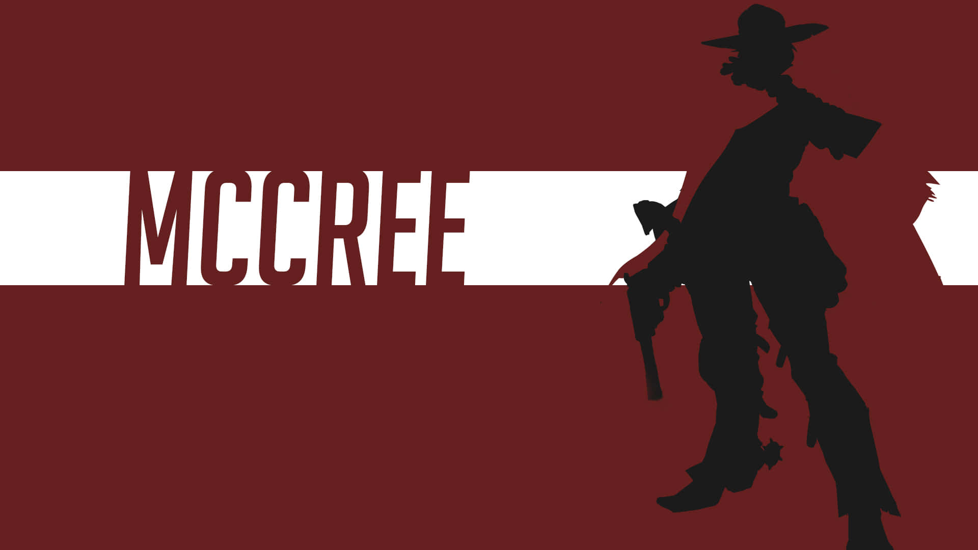 Minimalist Overwatch Character Background
