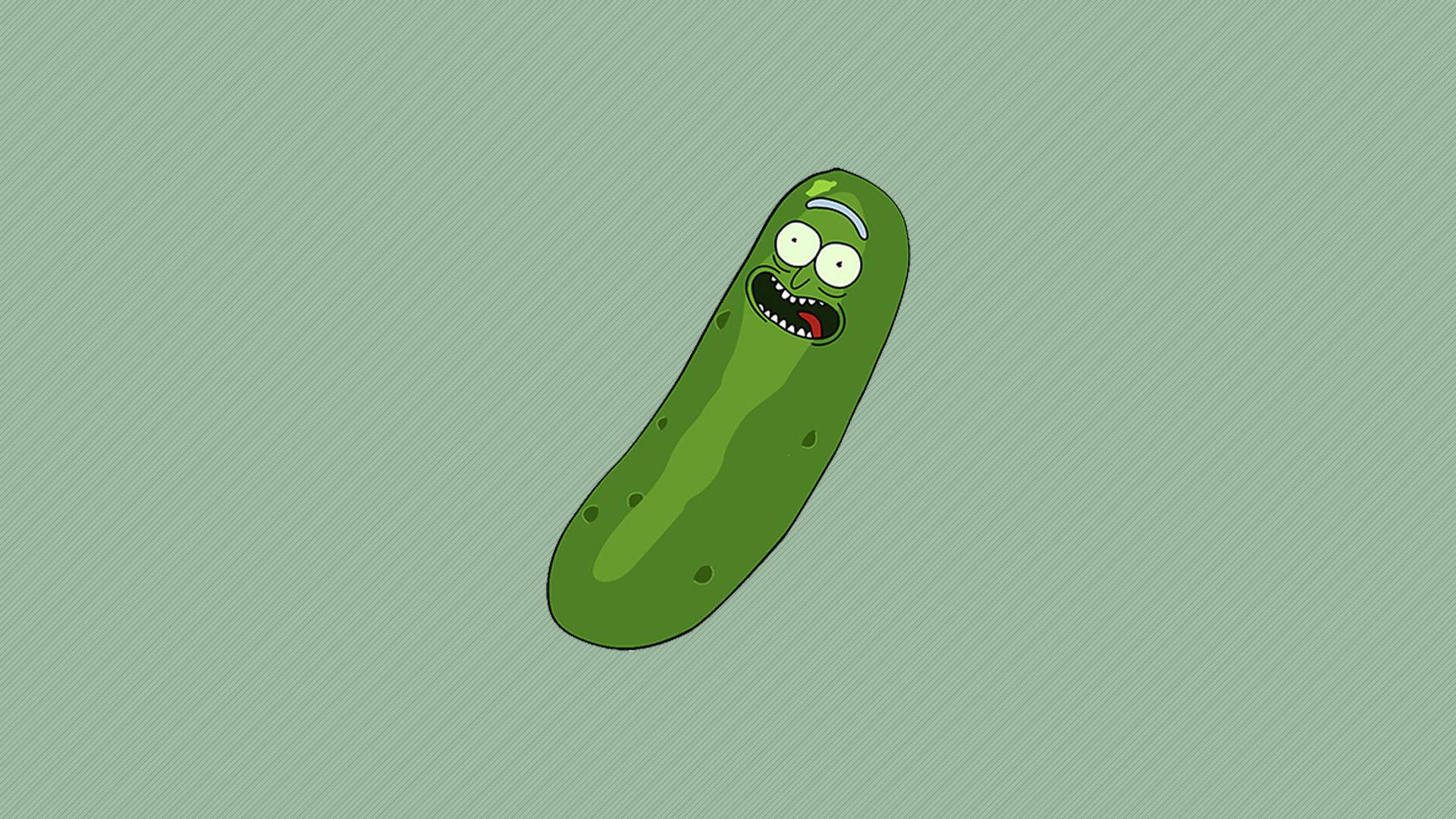 Minimalist Pickle Rick